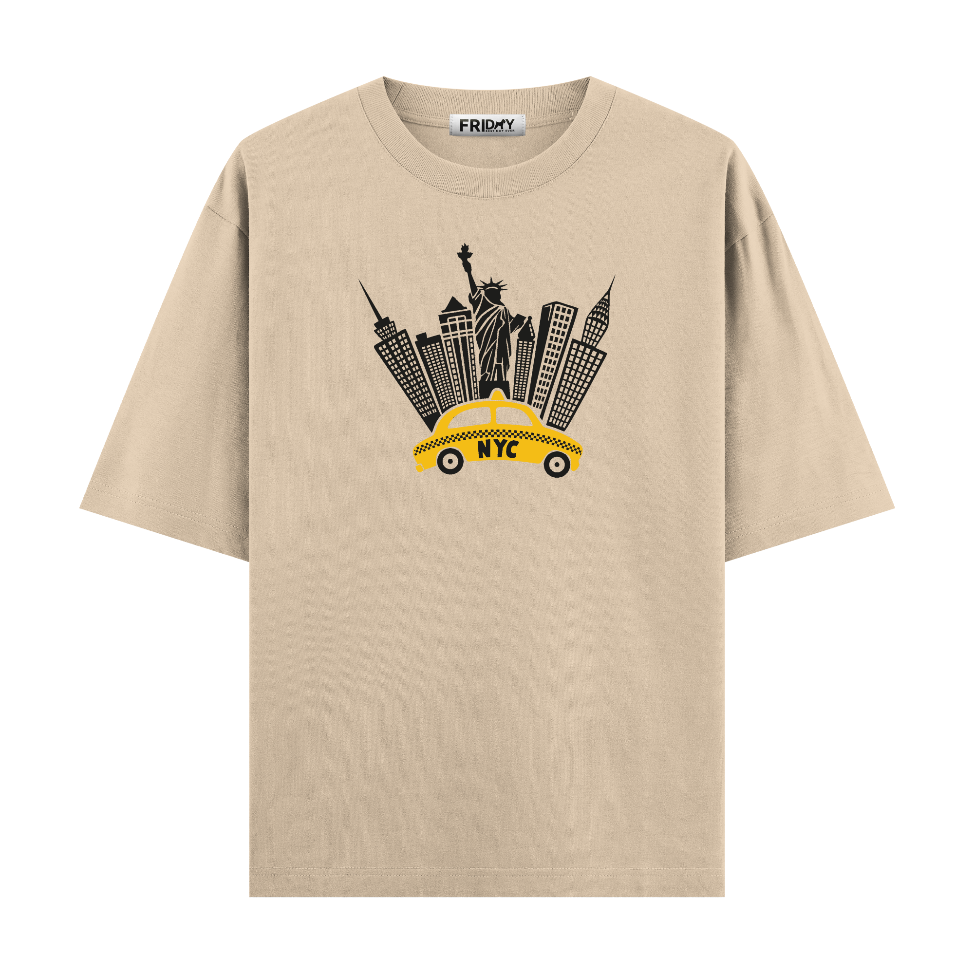 New York Taxi - Oversize T-shirt