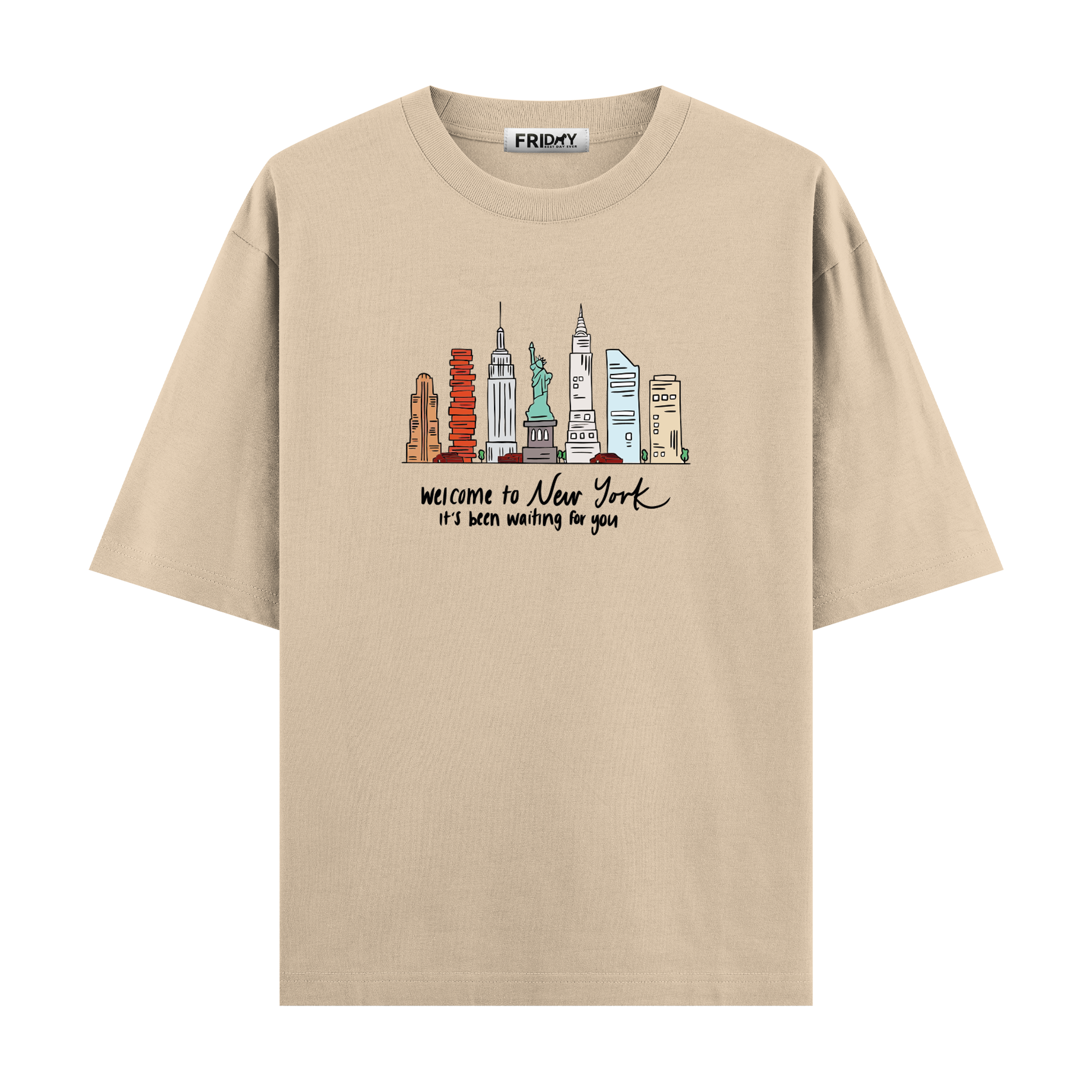 New York II - Oversize T-shirt