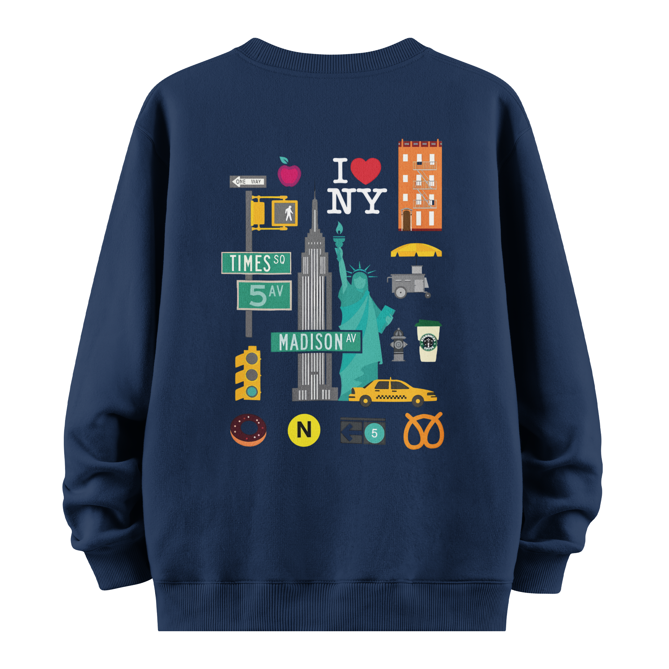 New York III - Oversize Sweatshirt