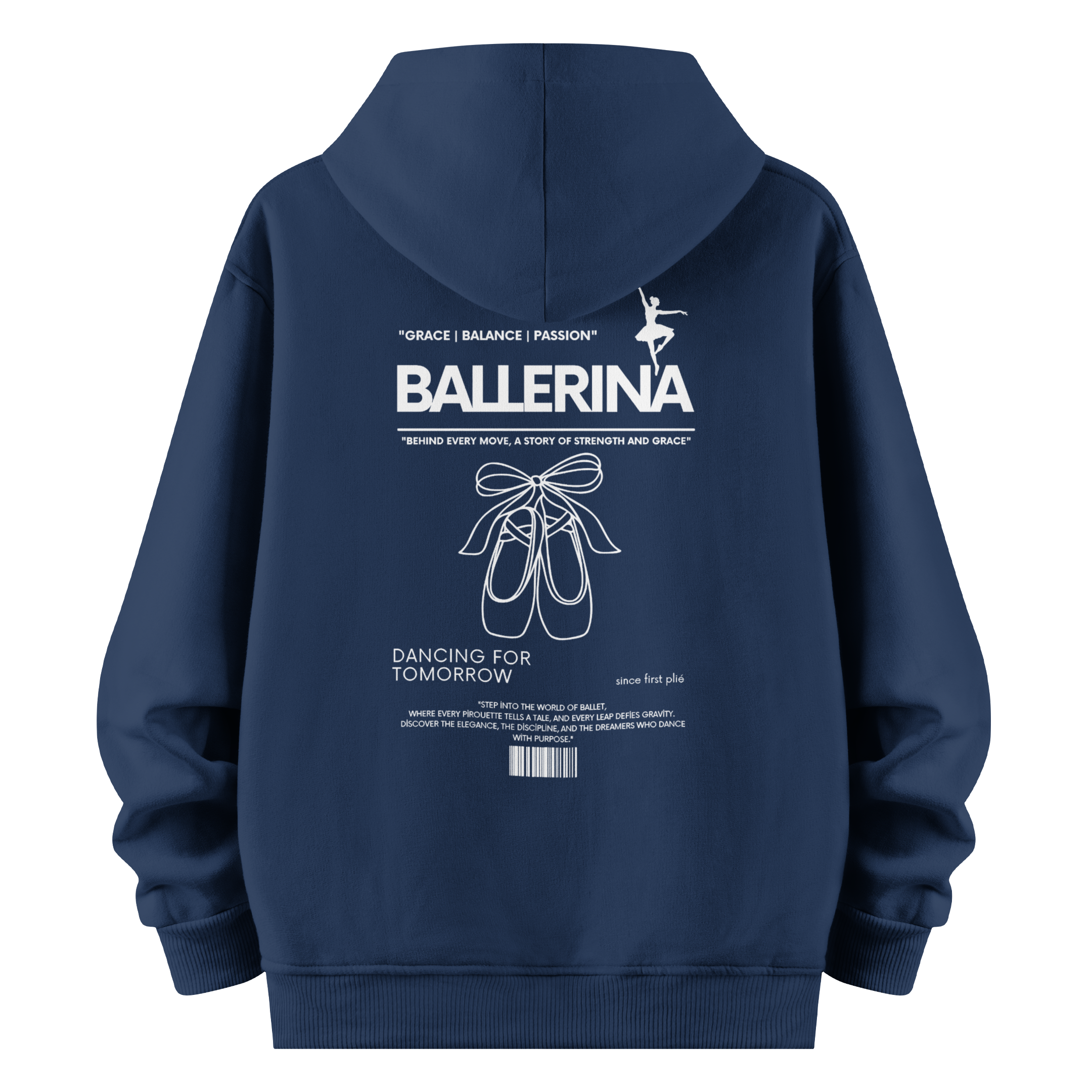 Ballerina - Oversize Hoodie