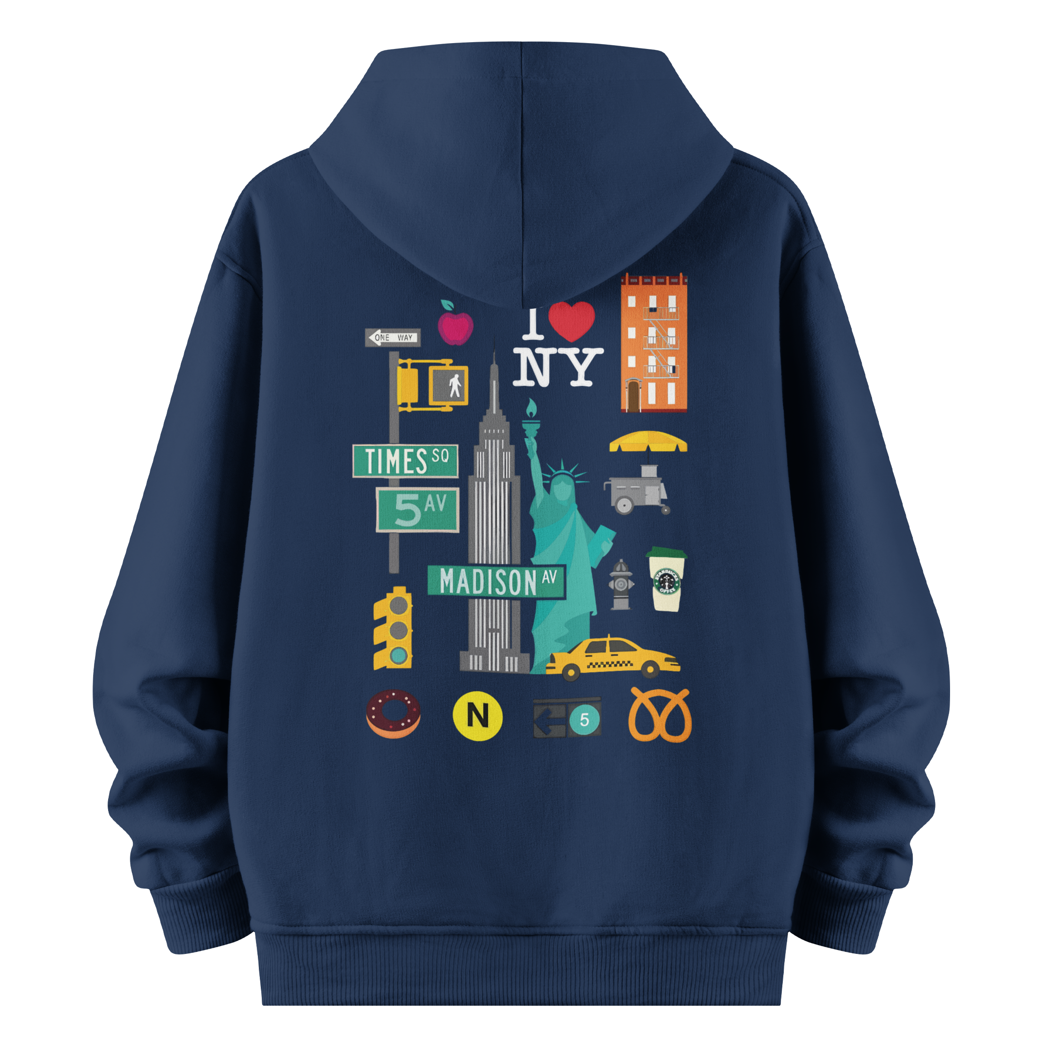 New York III - Oversize Hoodie