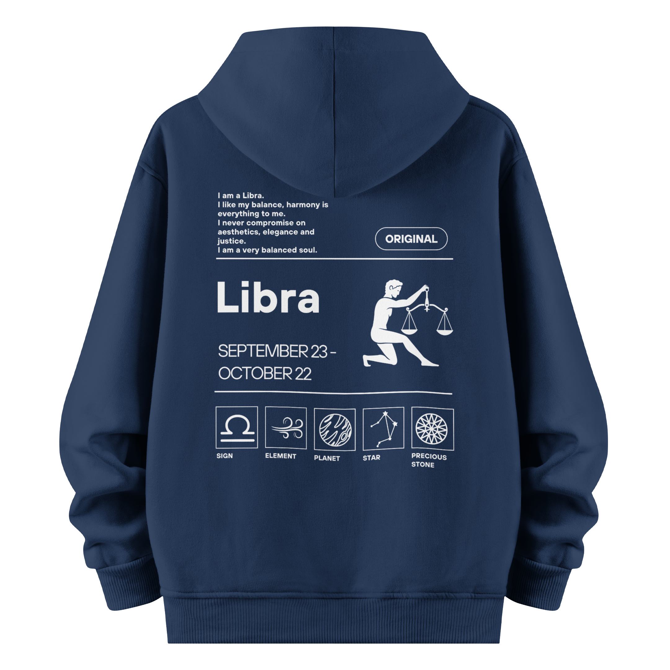 Libra - Oversize Hoodie