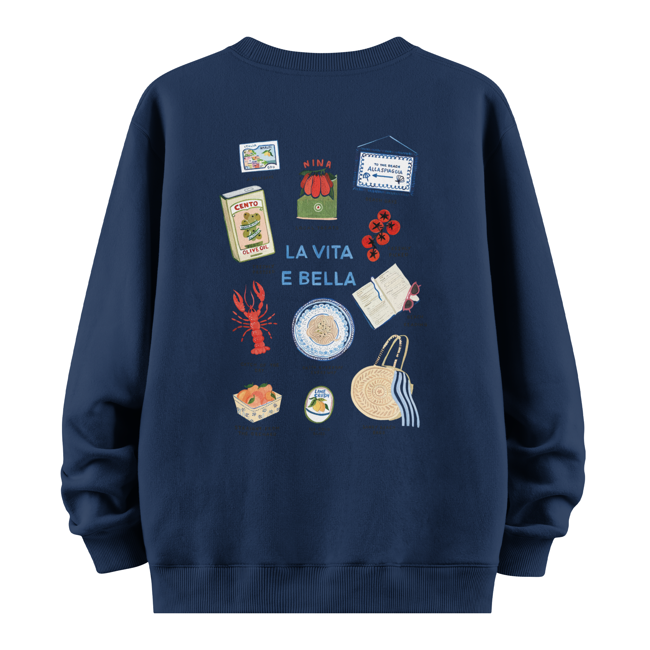 La Vita E Bella - Oversize Sweatshirt