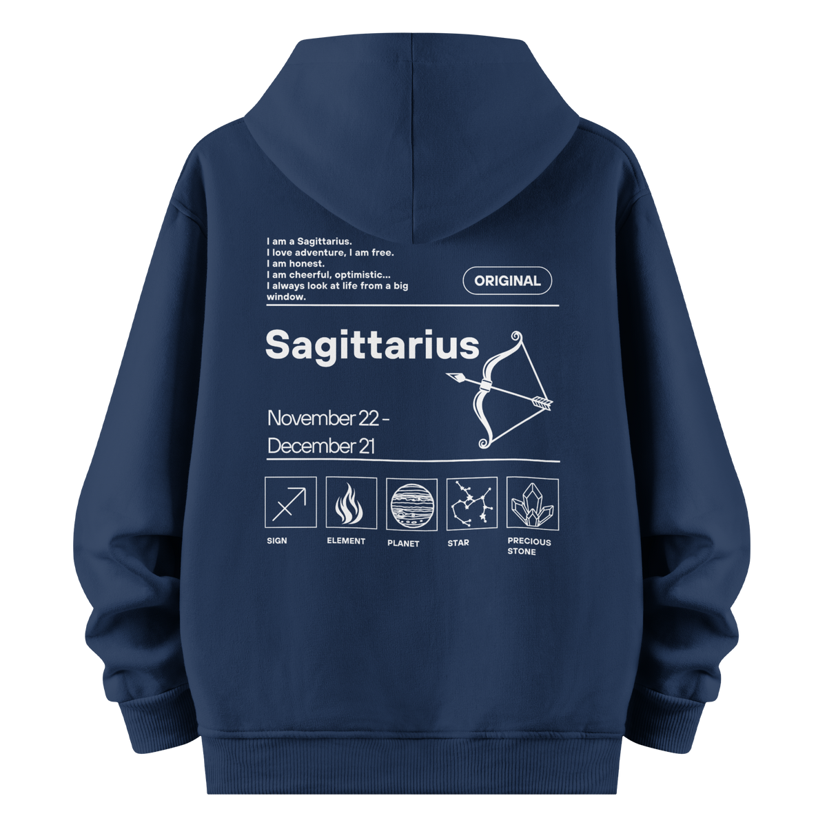 Sagittarius - Oversize Hoodie