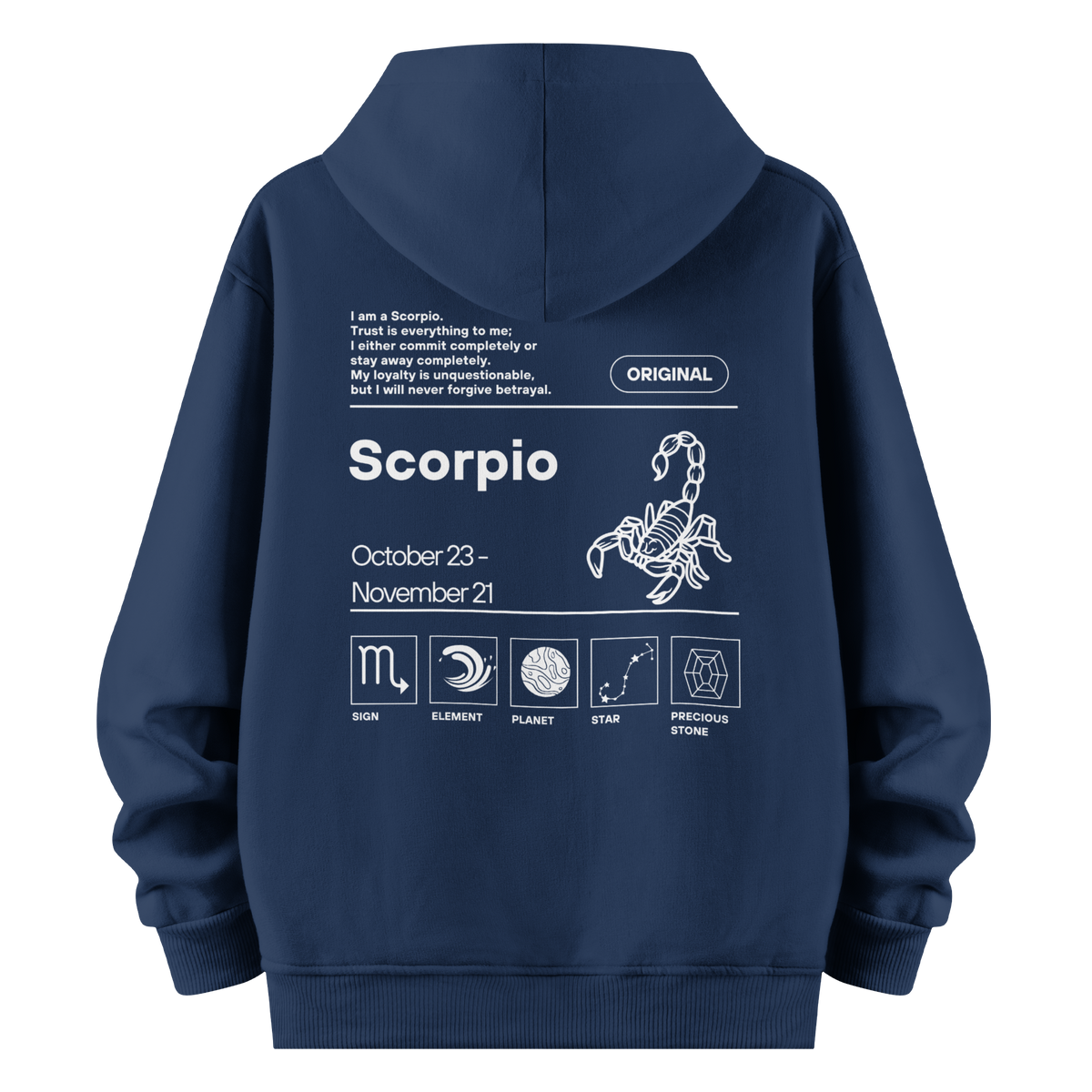 Scorpio - Oversize Hoodie