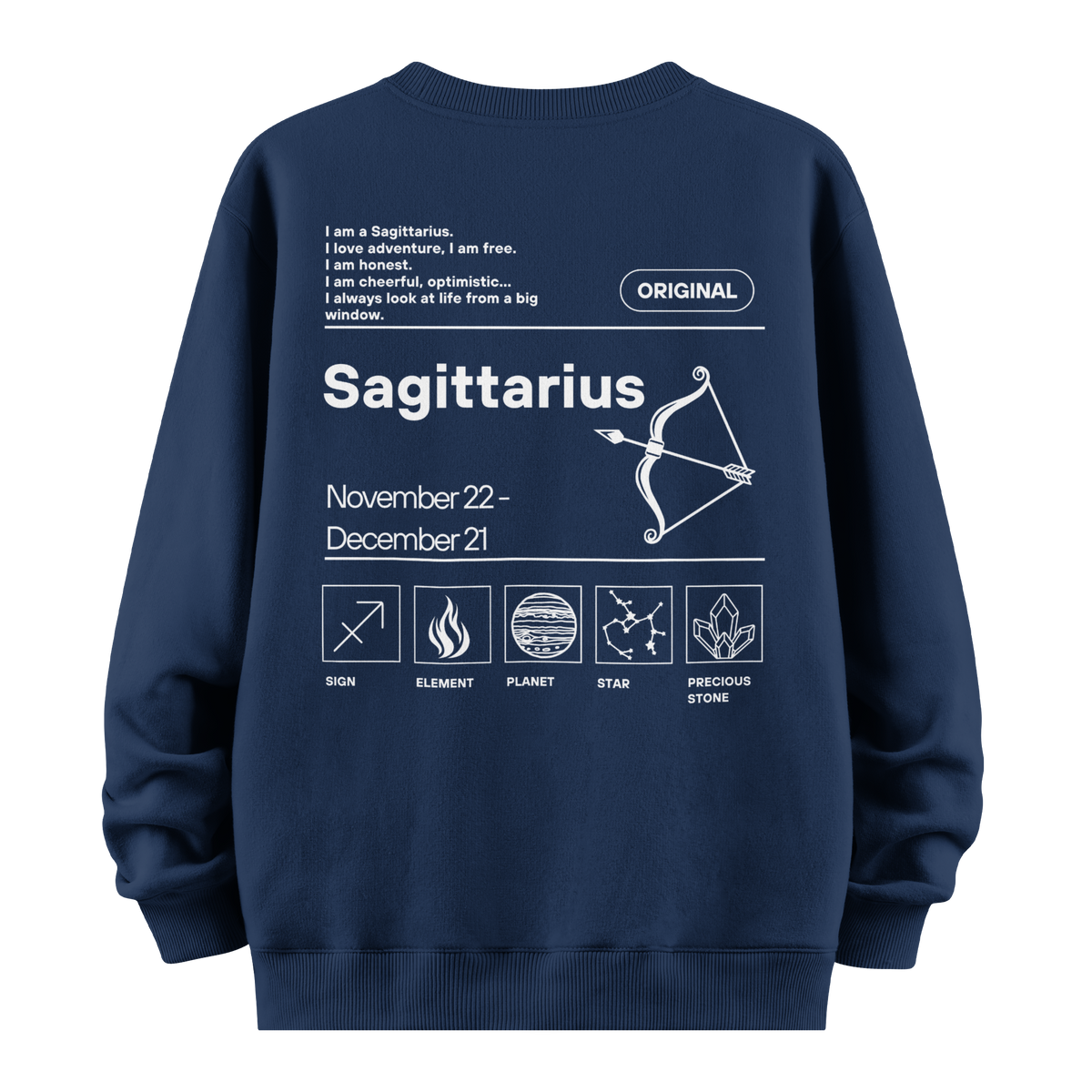 Sagittarius - Oversize Sweatshirt