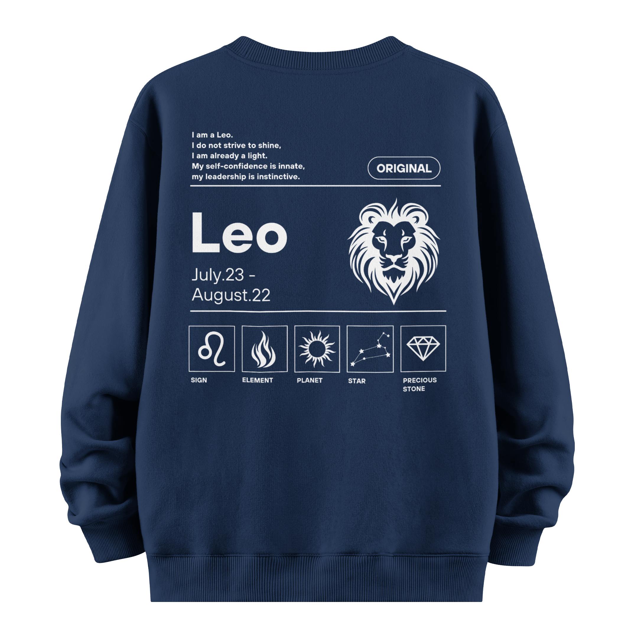 Leo - Oversize Sweatshirt