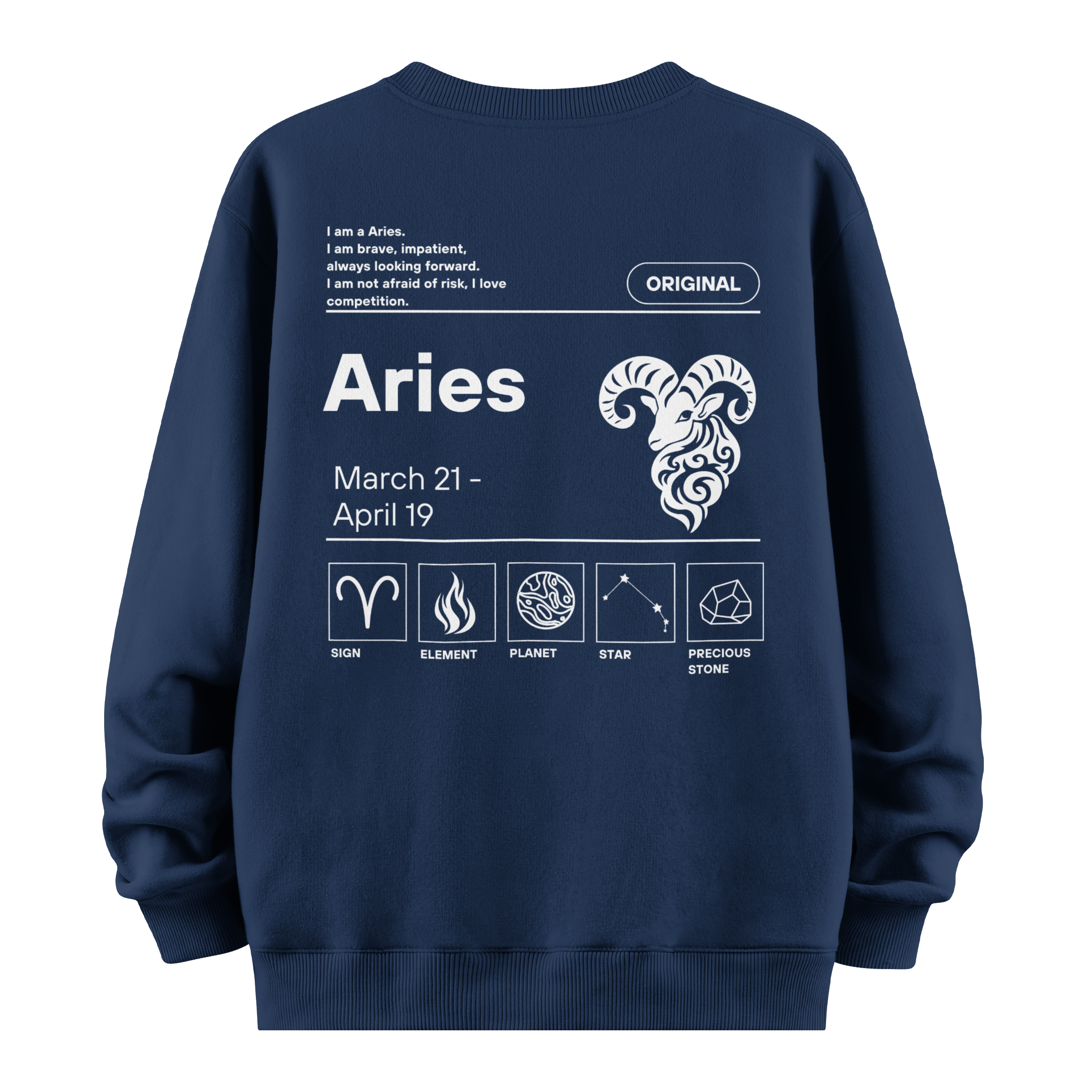 Aries - Oversize Sweatshirt