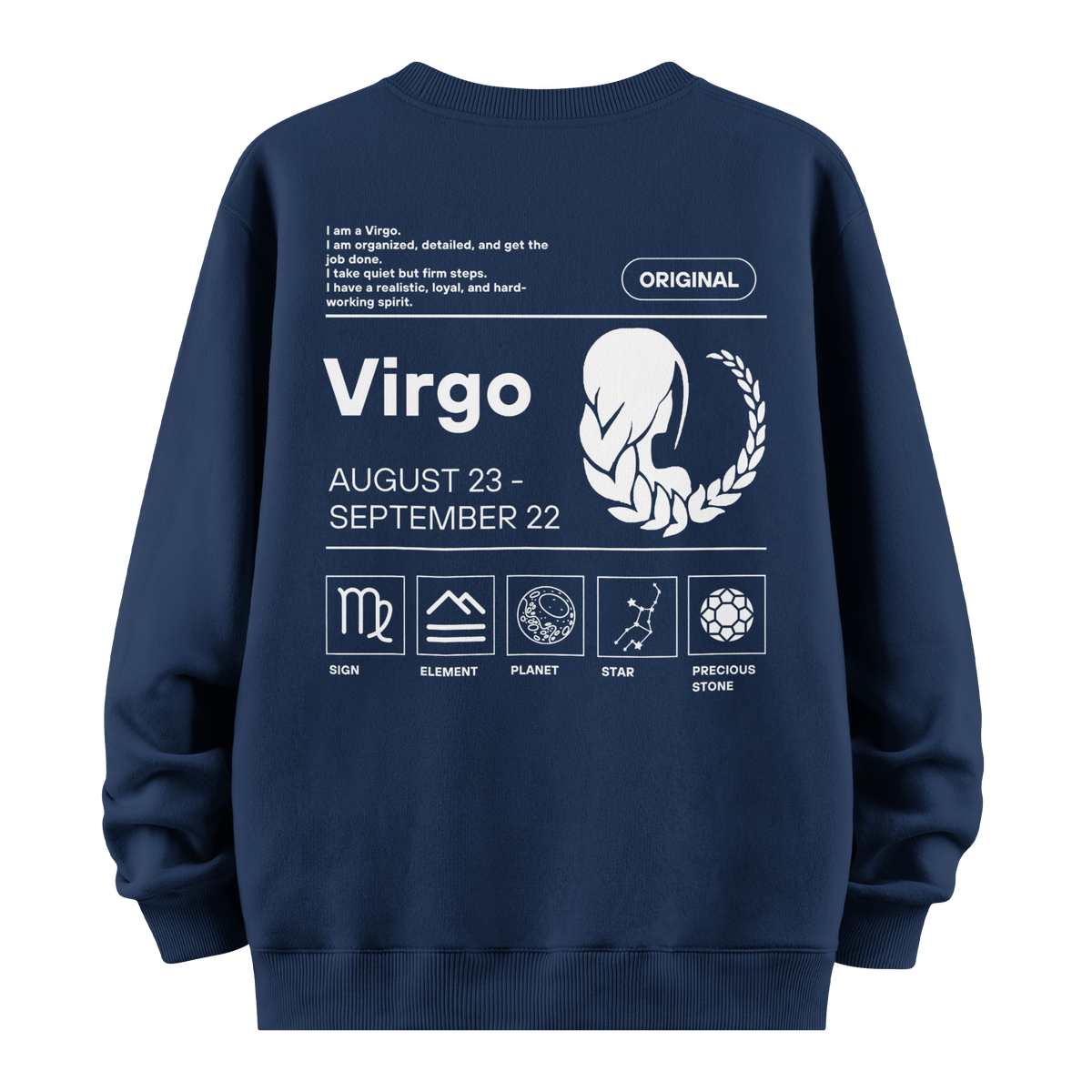 Virgo - Oversize Sweatshirt