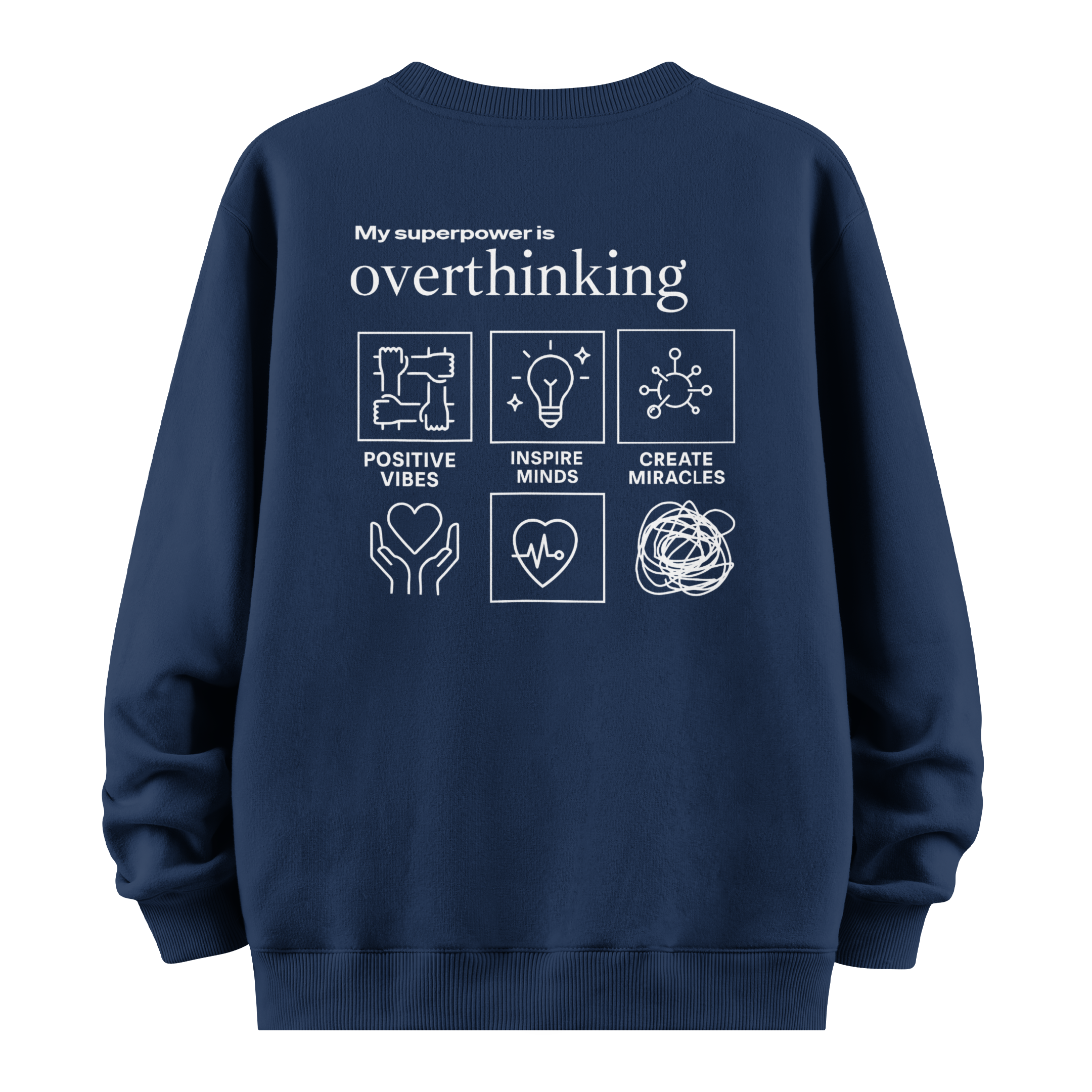 Overthinking - Oversize Sweatshirt