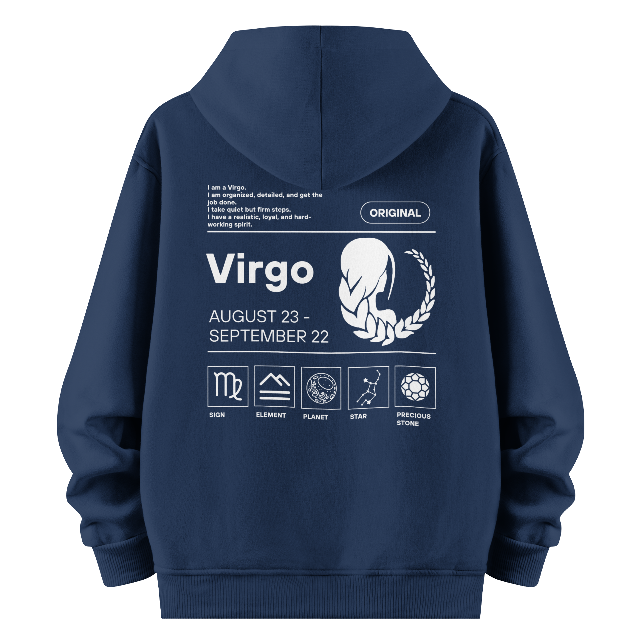 Virgo - Oversize Hoodie