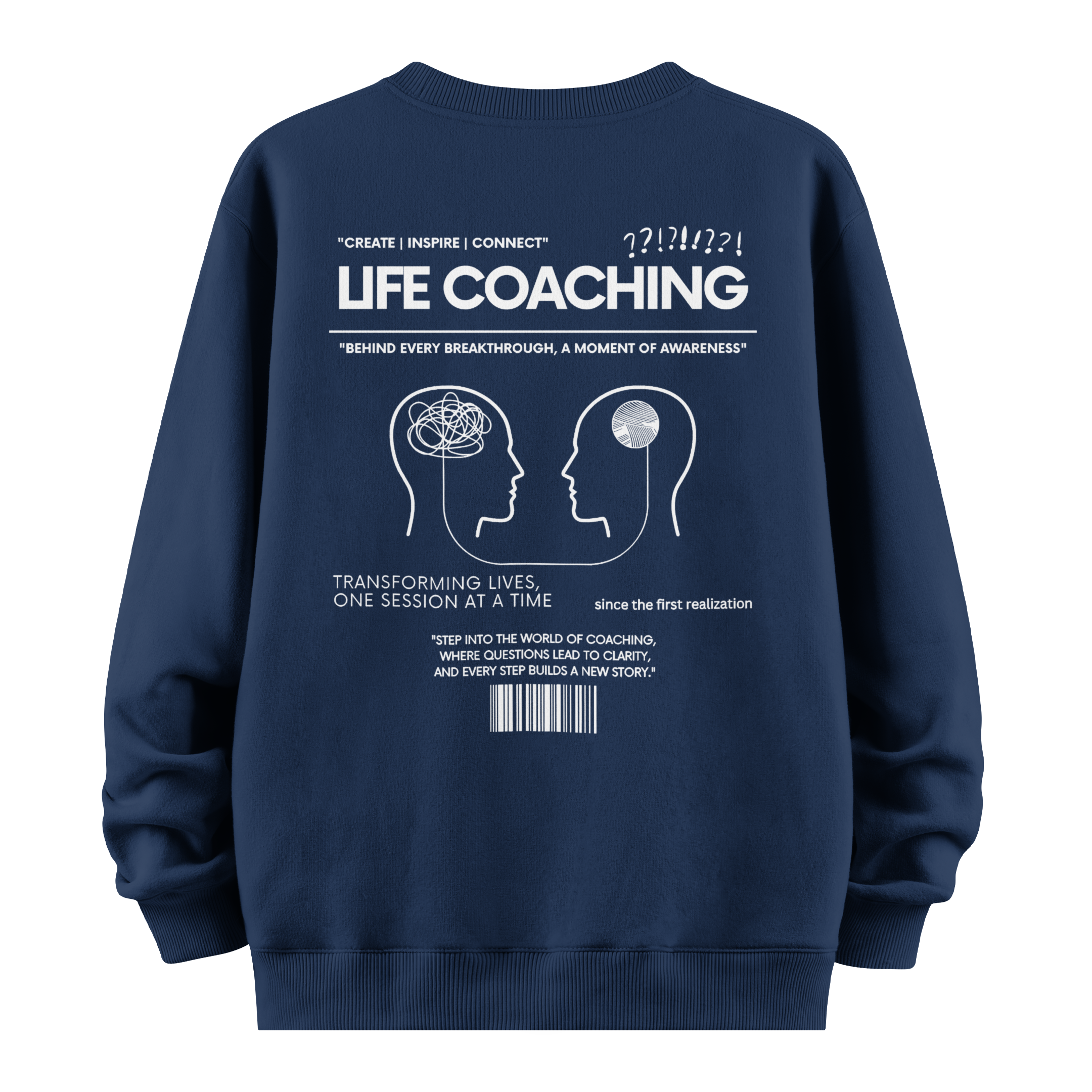 Life Coaching - Oversize Sweatshirt