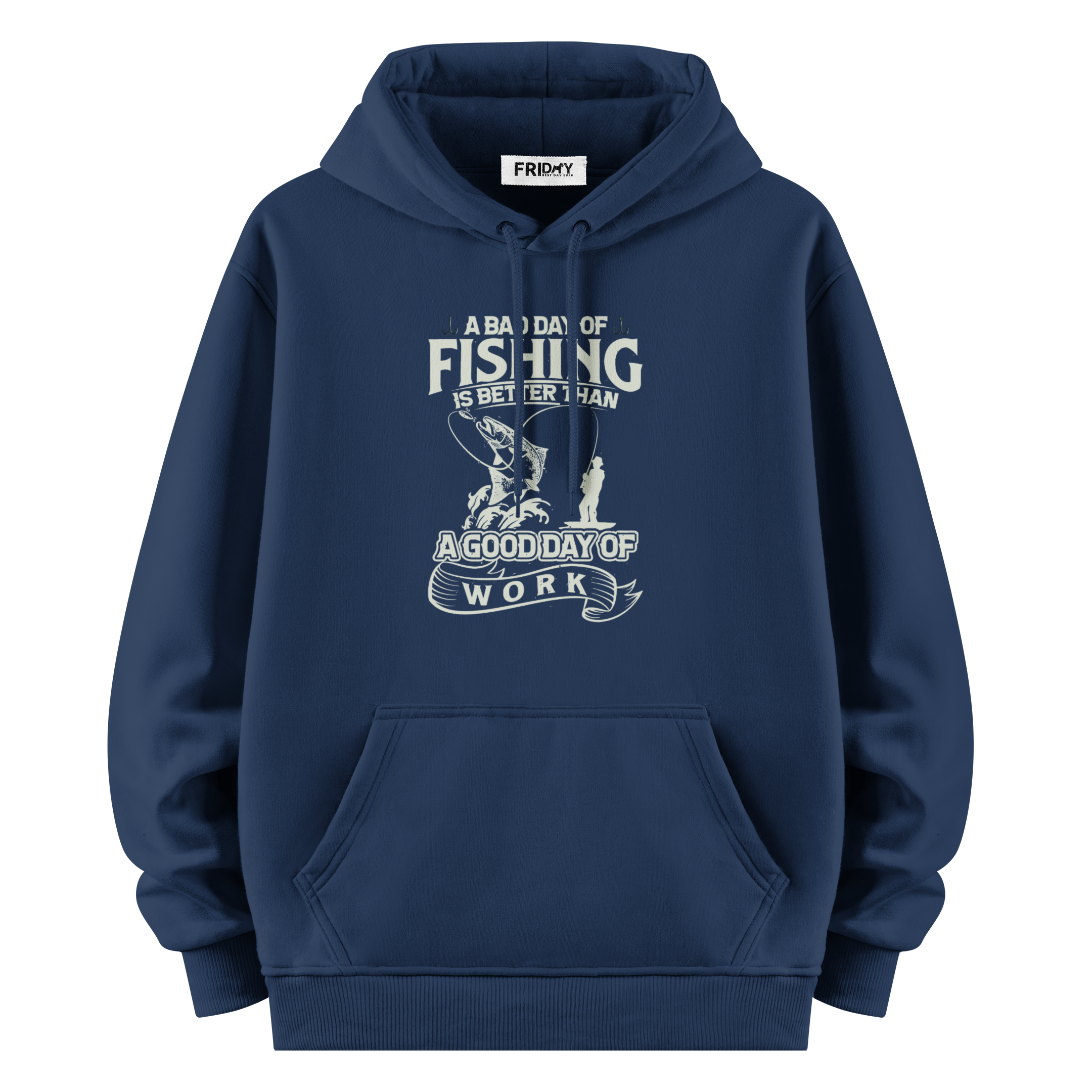 Fishing Bad Day - Oversize Hoodie