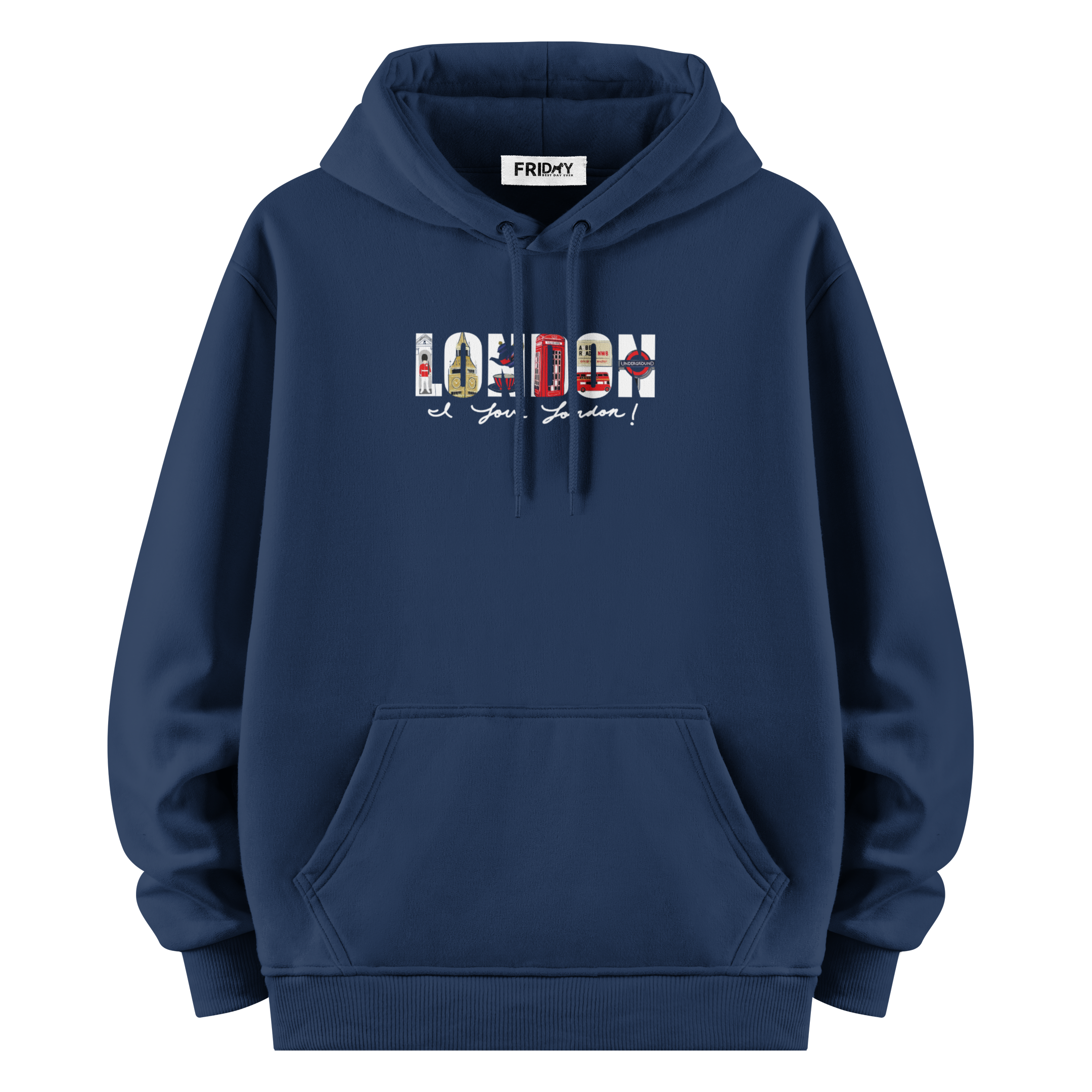 London II - Oversize Hoodie