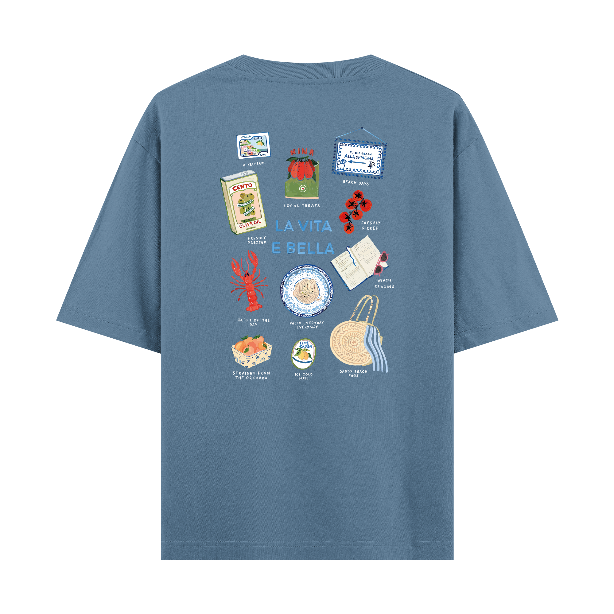 La Vita E Bella - Oversize T-shirt