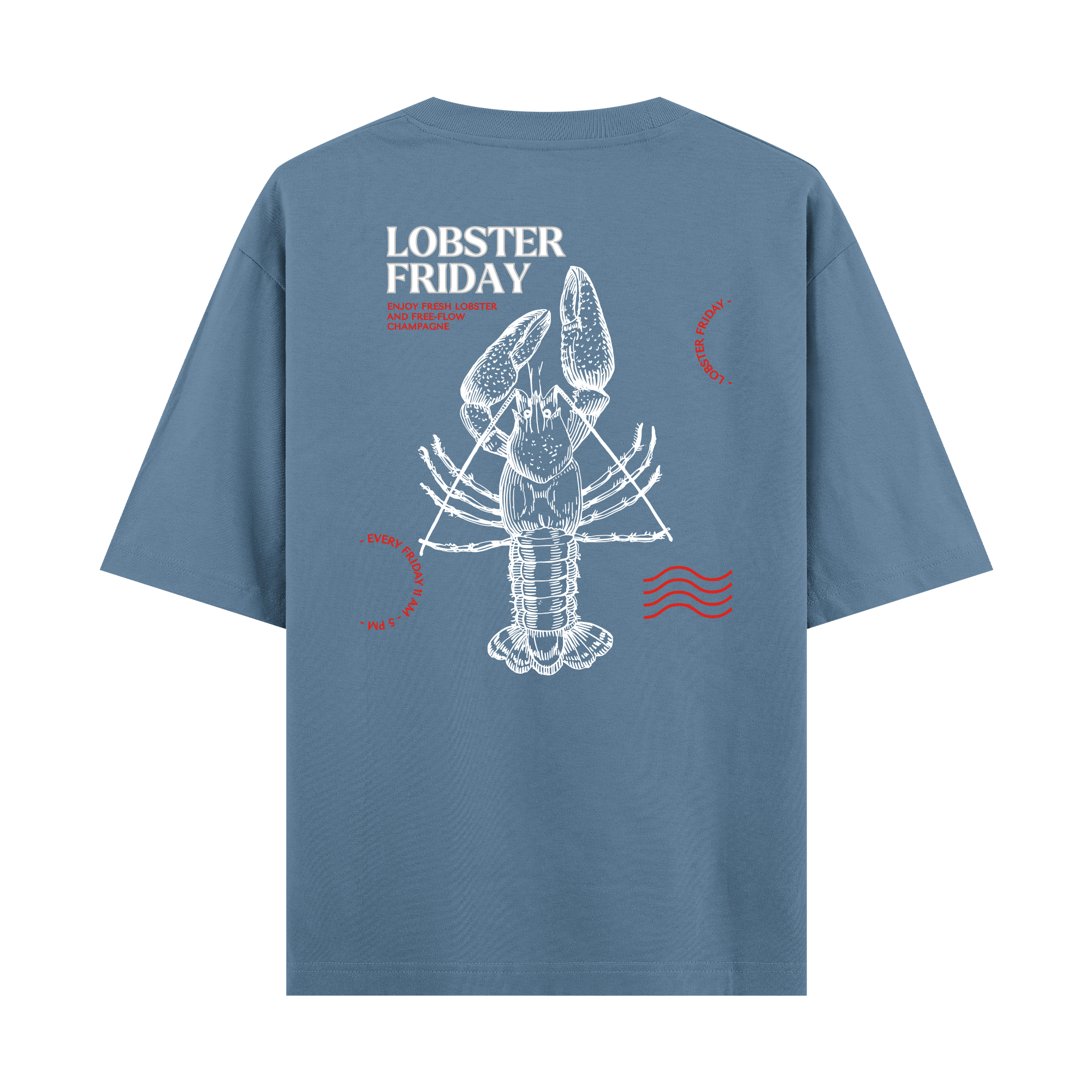 Lobster Friday - Oversize T-shirt