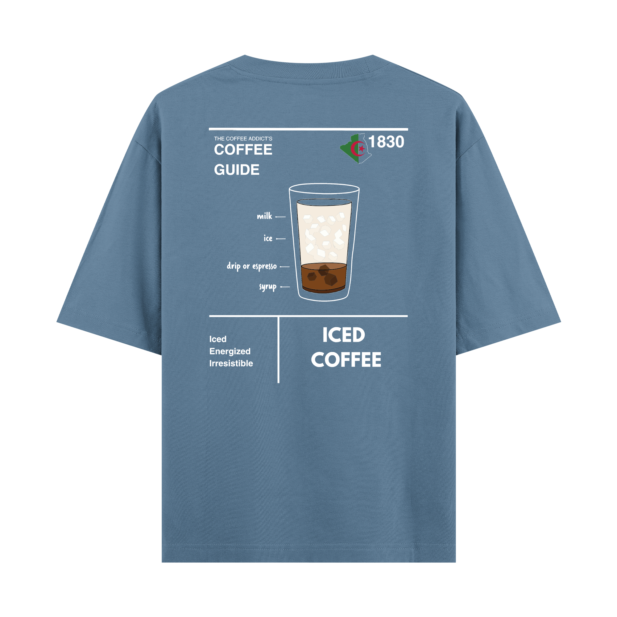Iced Coffee - Oversize T-shirt
