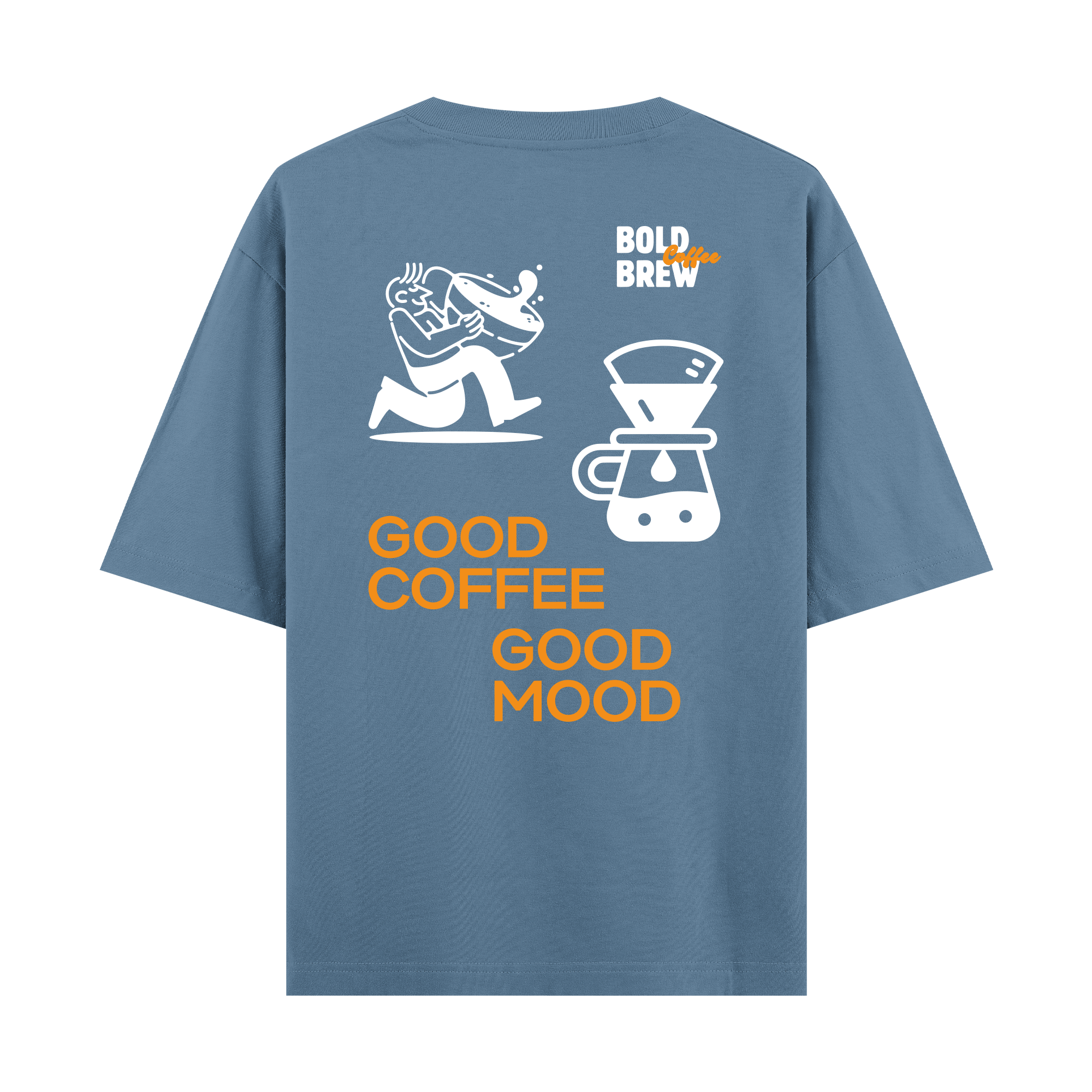 Good Coffee Good Mode- Oversize T-shirt