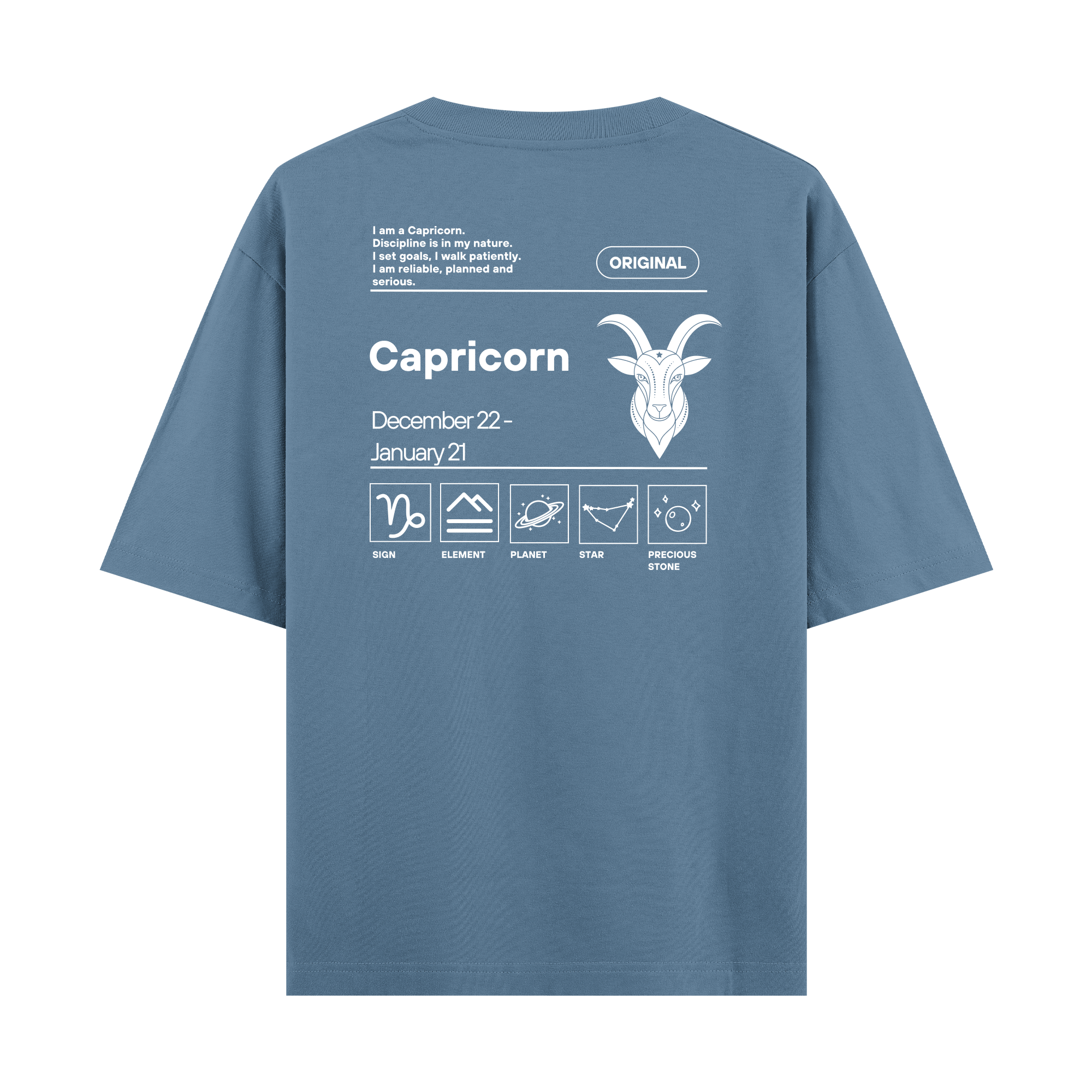 Capricorn - Oversize T-shirt