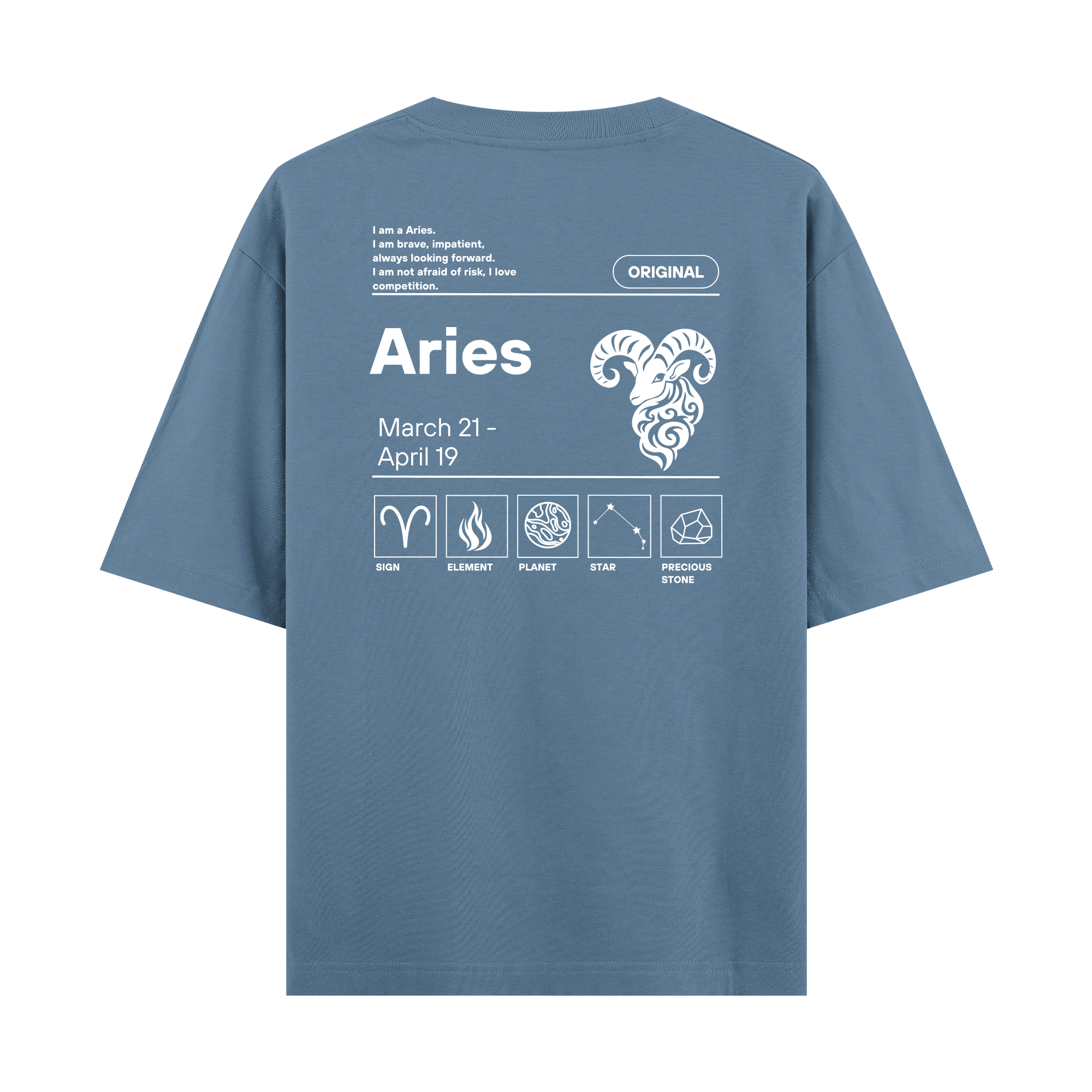 Aries - Oversize T-shirt