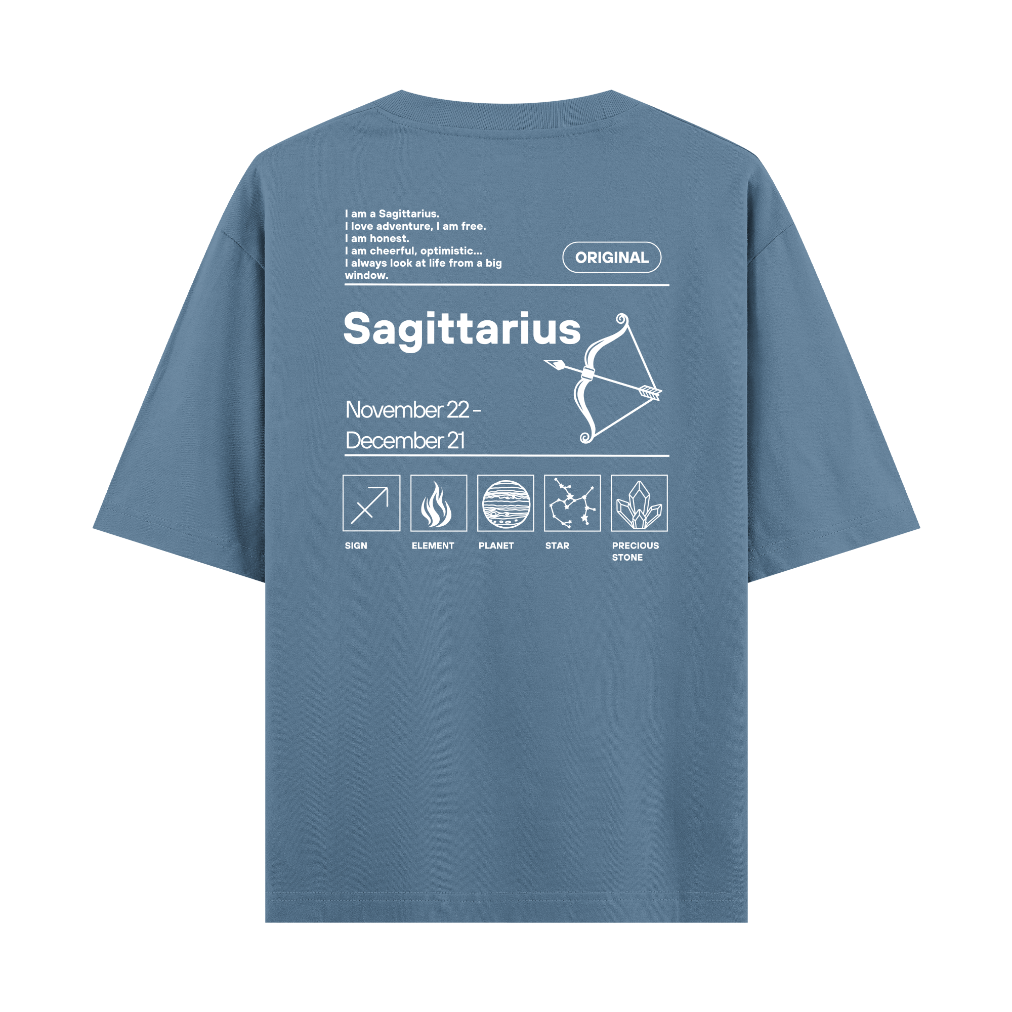 Sagittarius - Oversize T-shirt