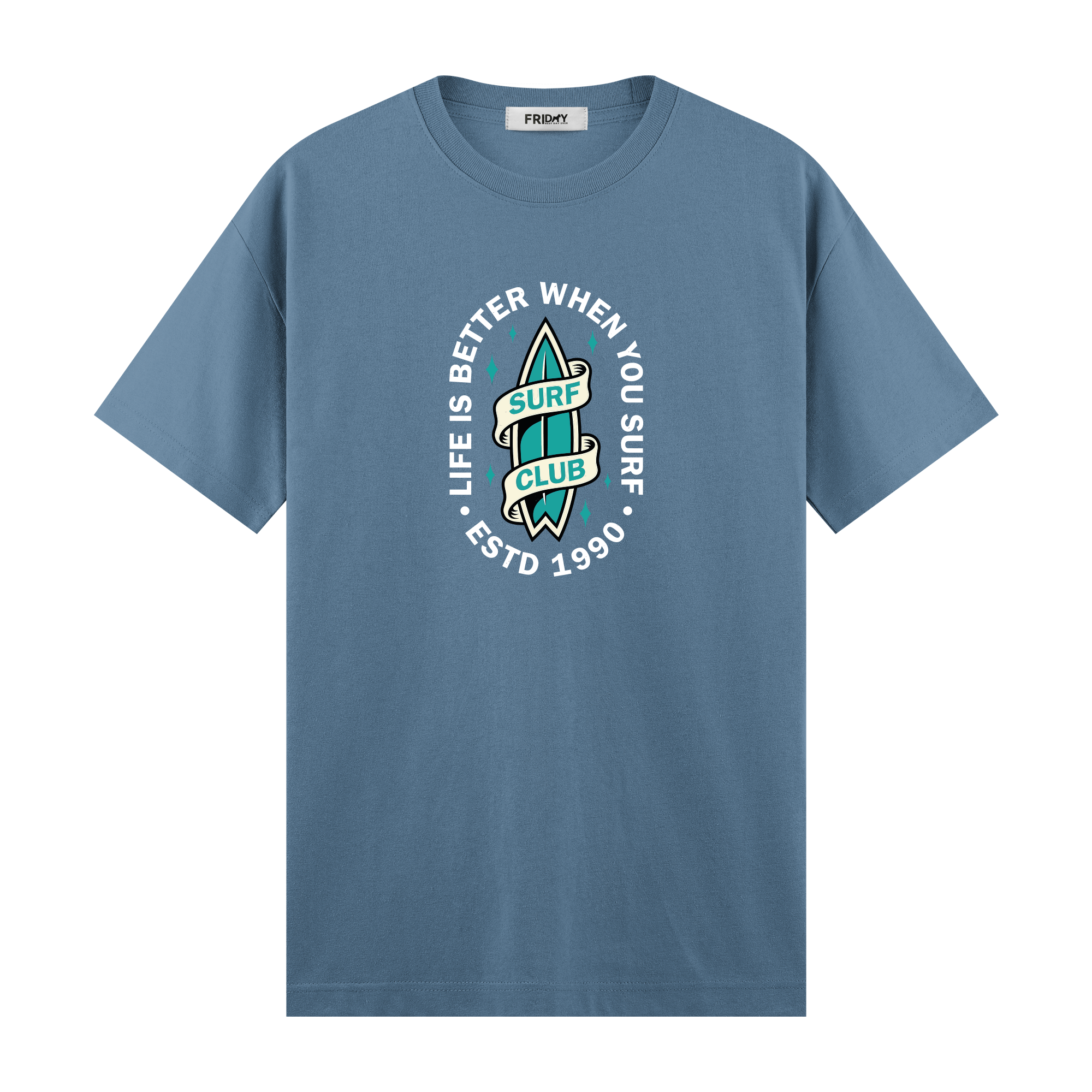 Surf Club - Regular Fit T-shirt