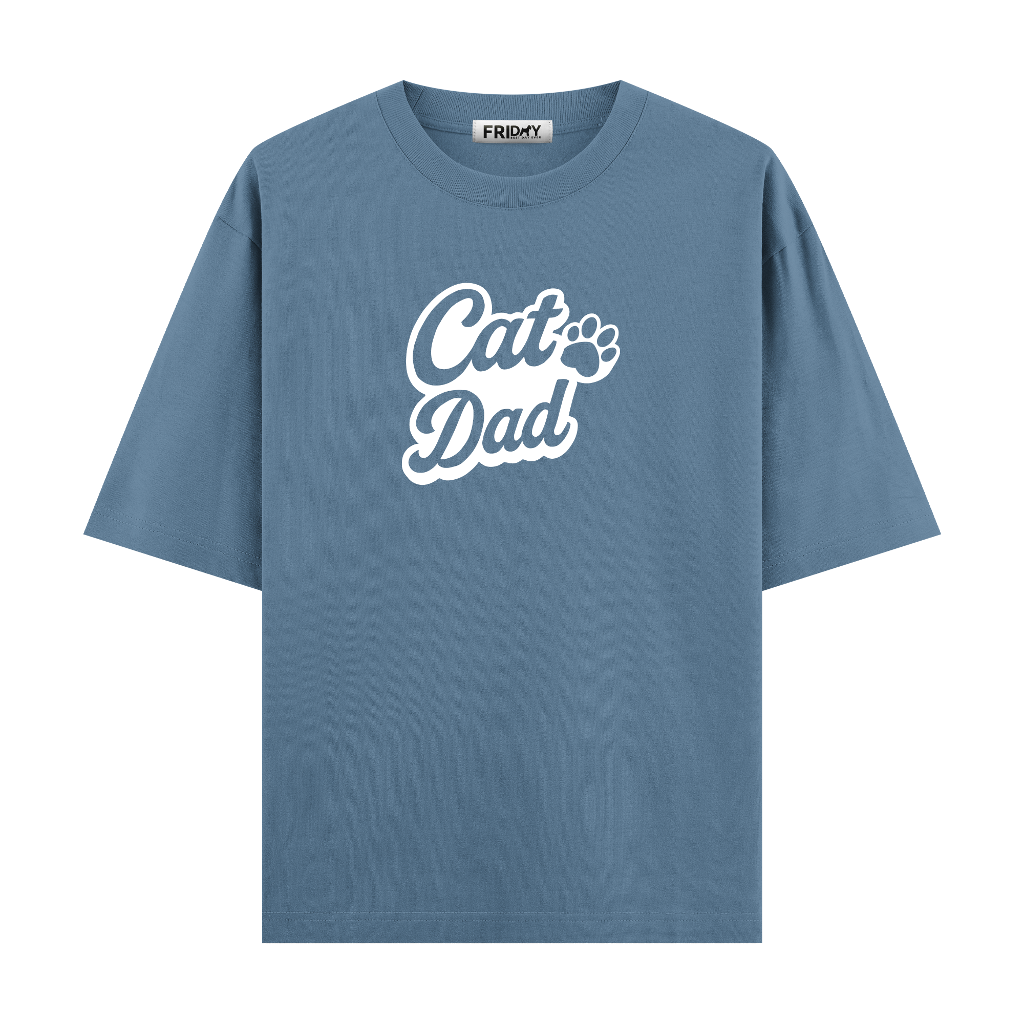 Cat Dad - Oversize T-shirt