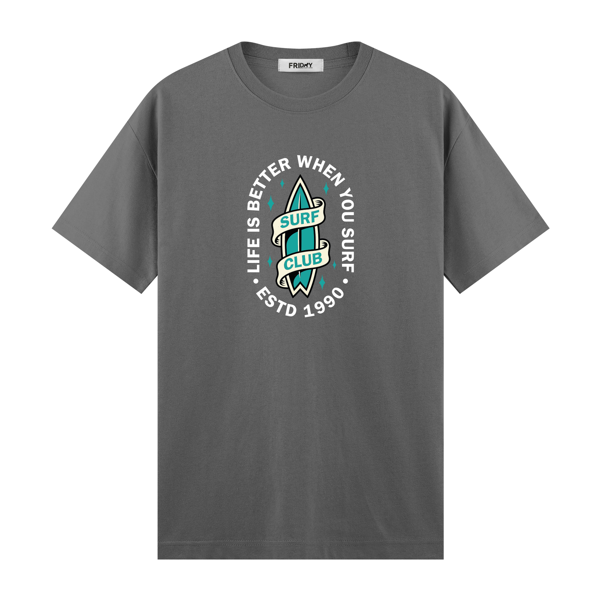 Surf Club - Regular Fit T-shirt
