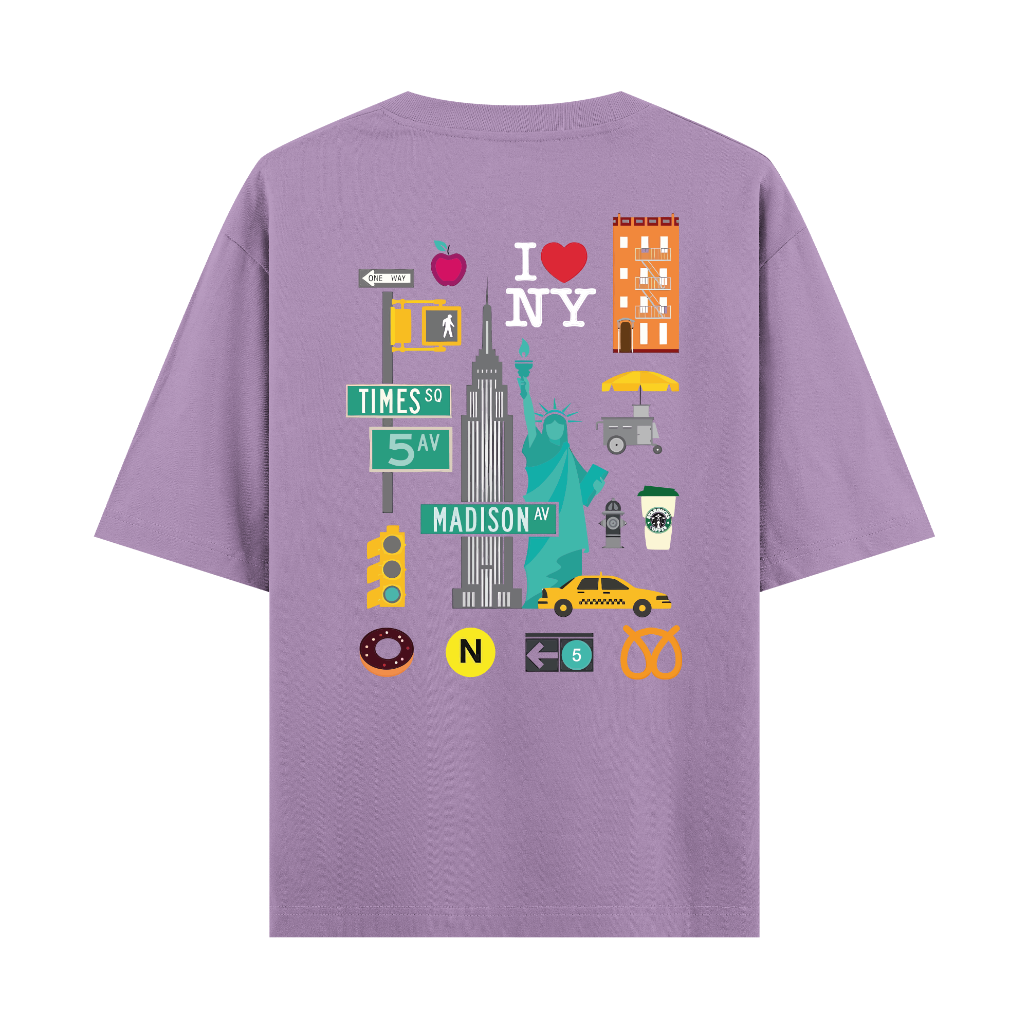New York III - Oversize T-shirt