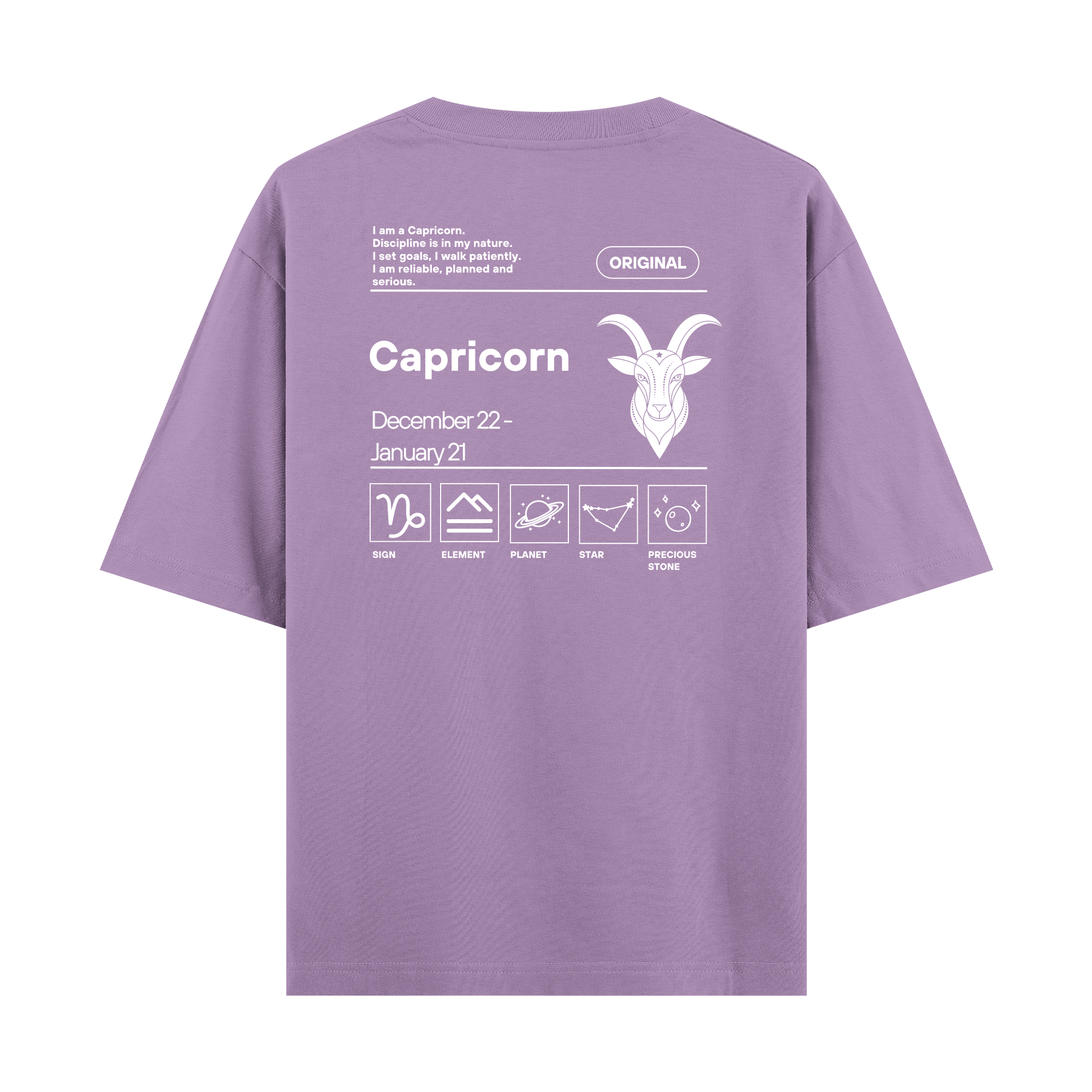 Capricorn - Oversize T-shirt
