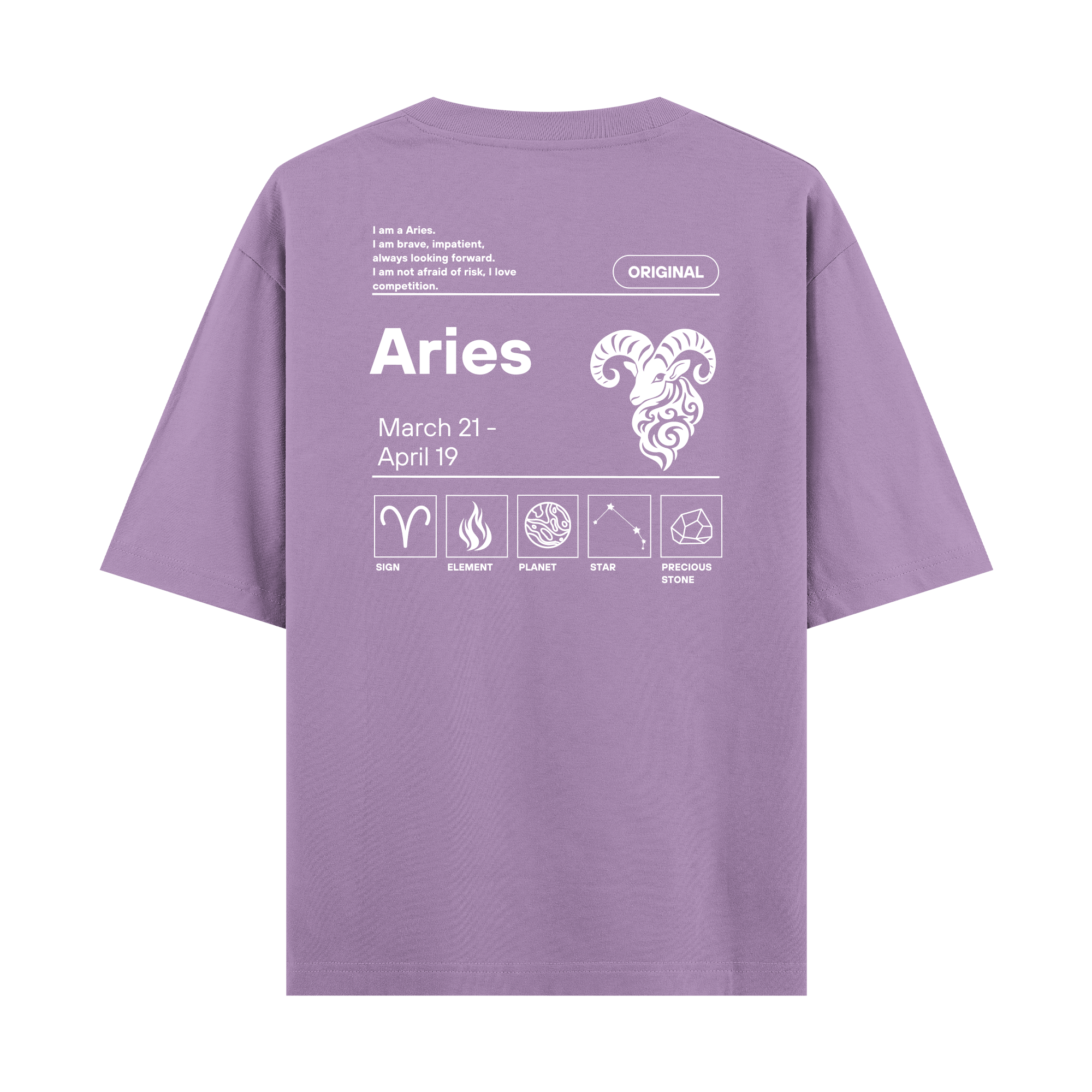 Aries - Oversize T-shirt