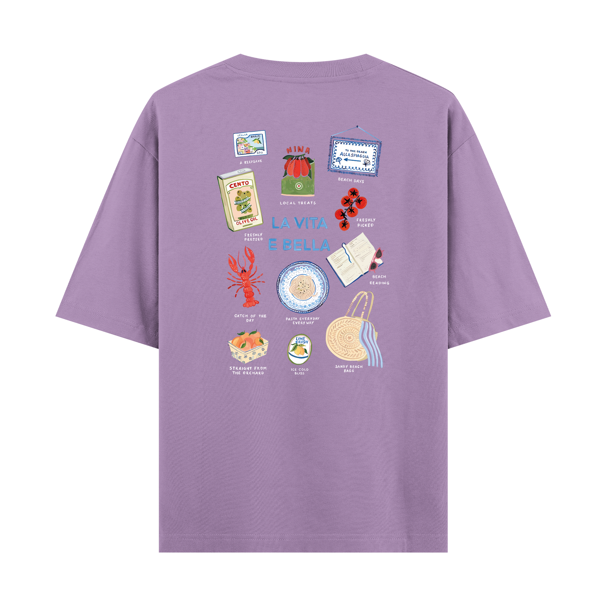 La Vita E Bella - Oversize T-shirt