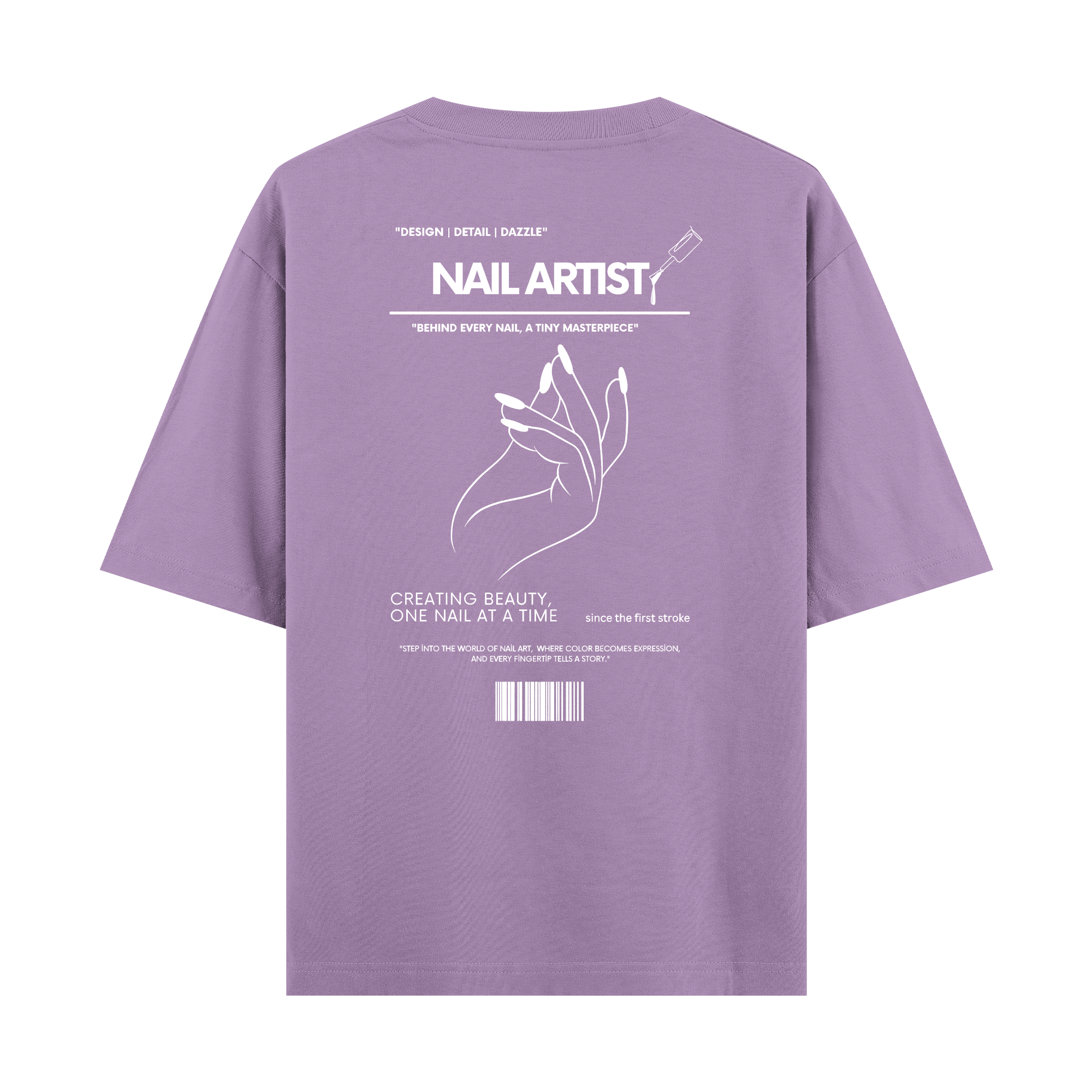 Nail Artist - Oversize T-shirt