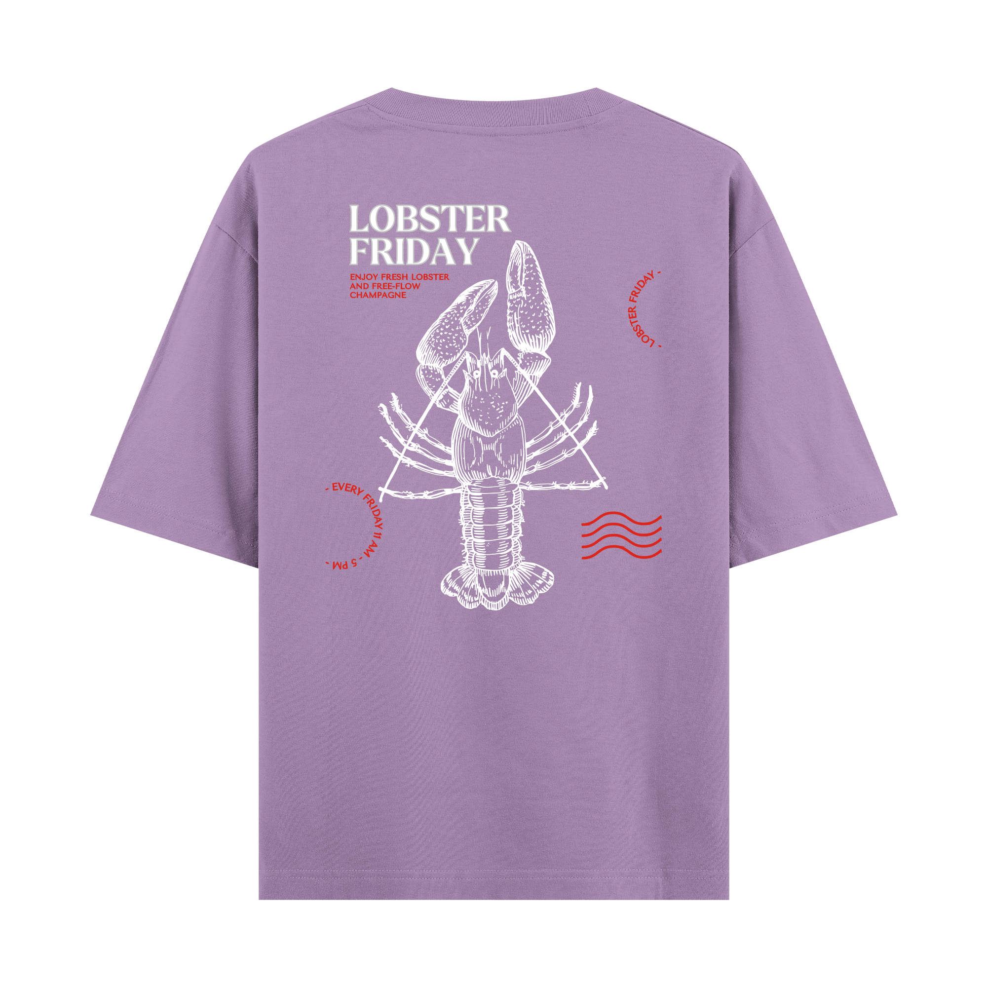 Lobster Friday - Oversize T-shirt