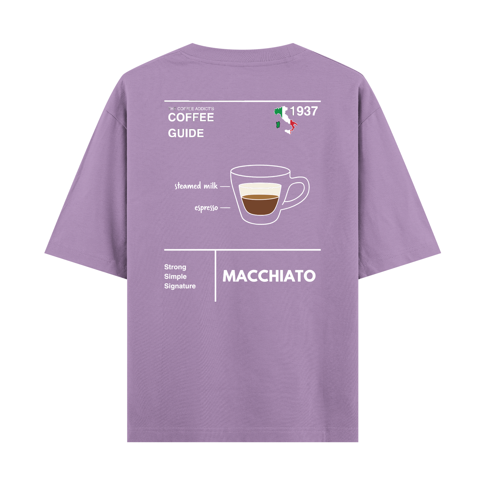 Macchiato - Oversize T-shirt
