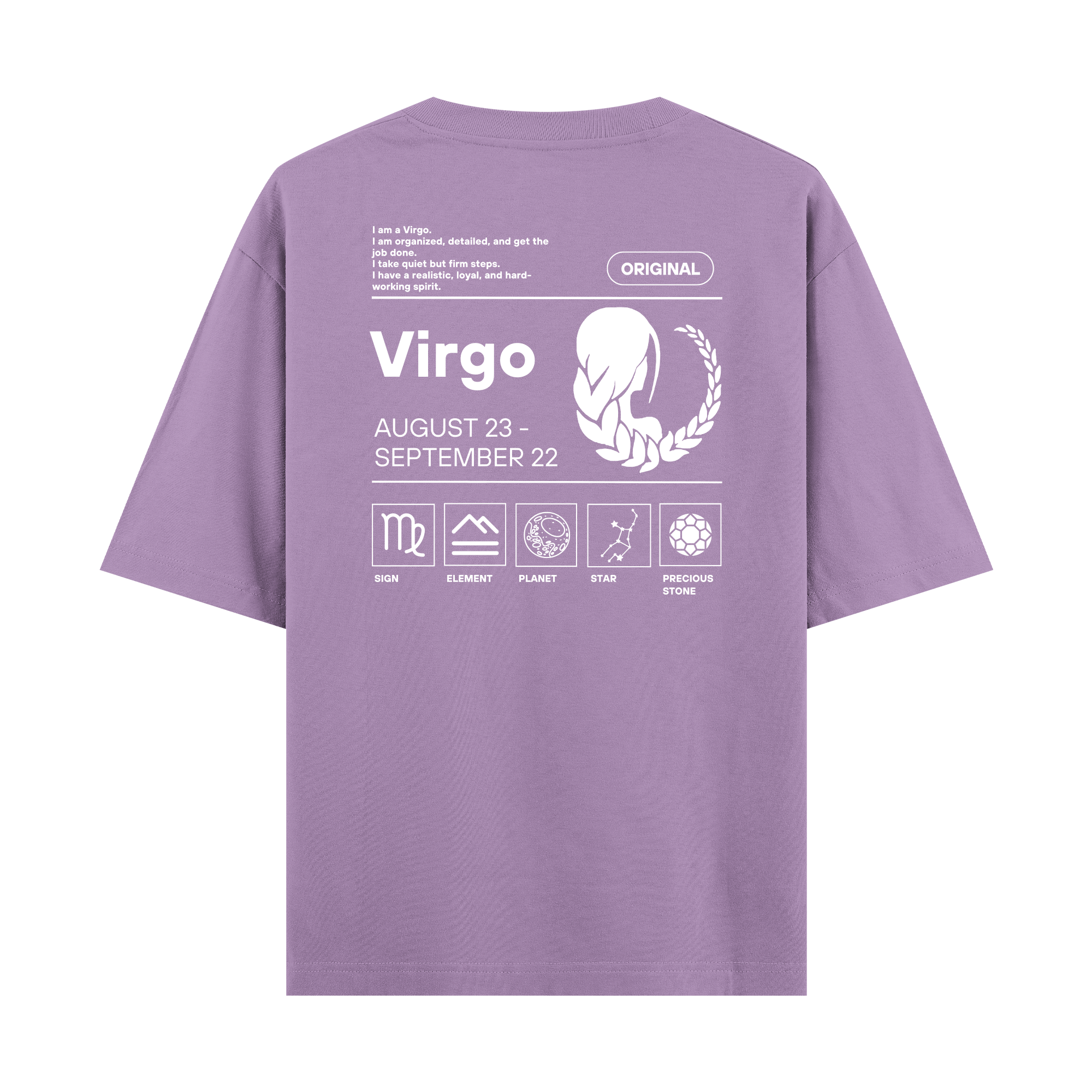 Virgo - Oversize T-shirt