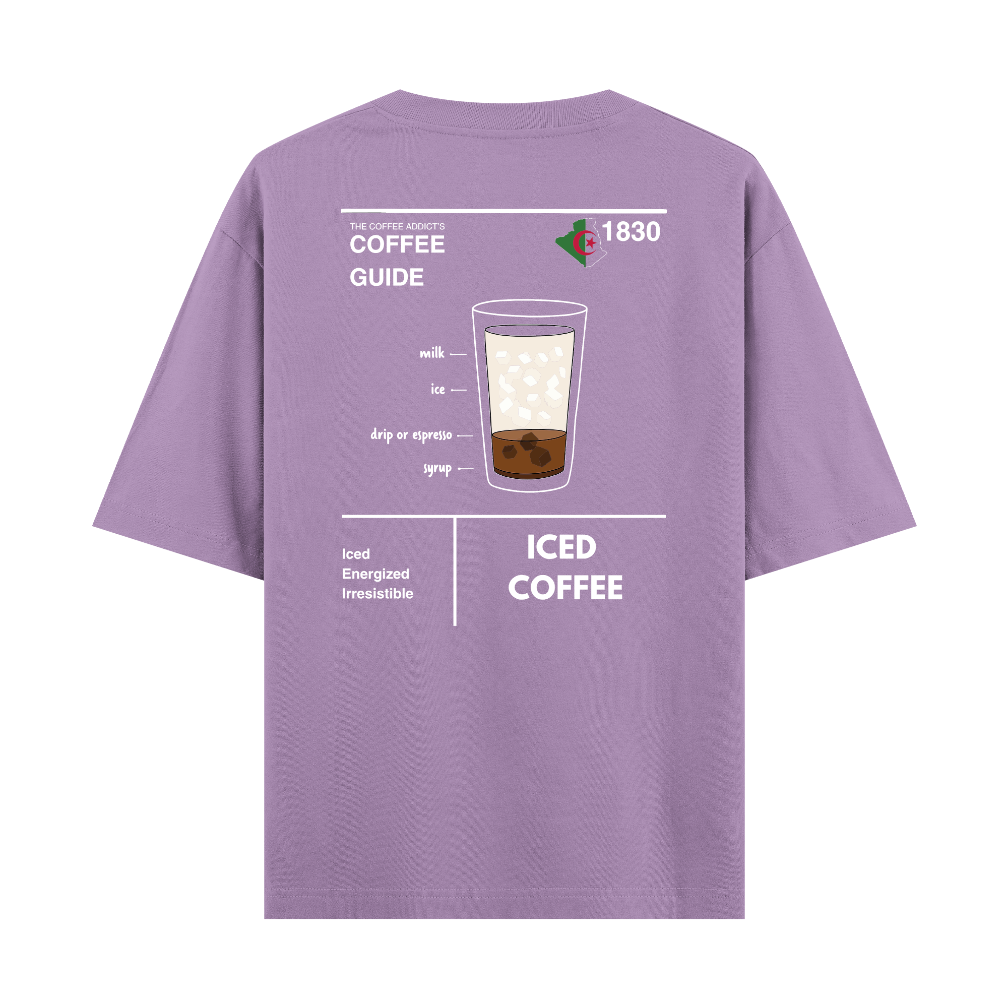 Iced Coffee - Oversize T-shirt