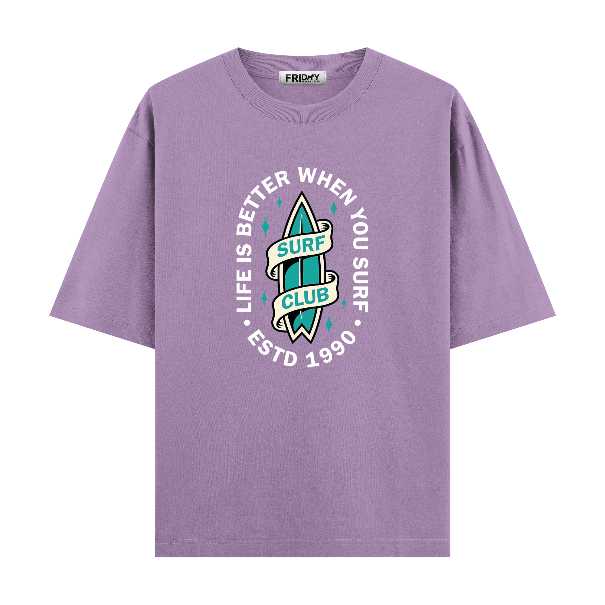 Surf Club - Oversize T-shirt