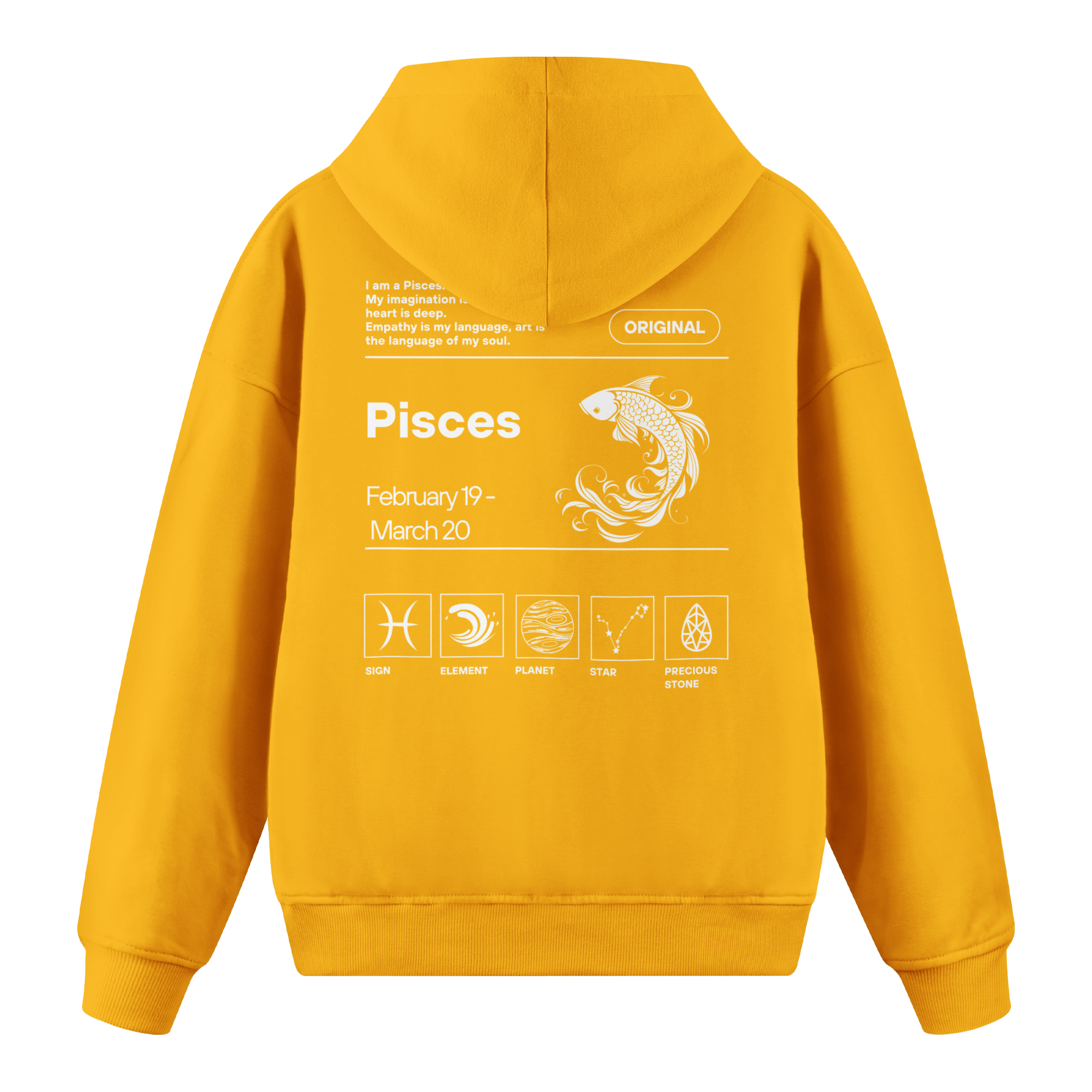 Pisces - Regular Fit Hoodie