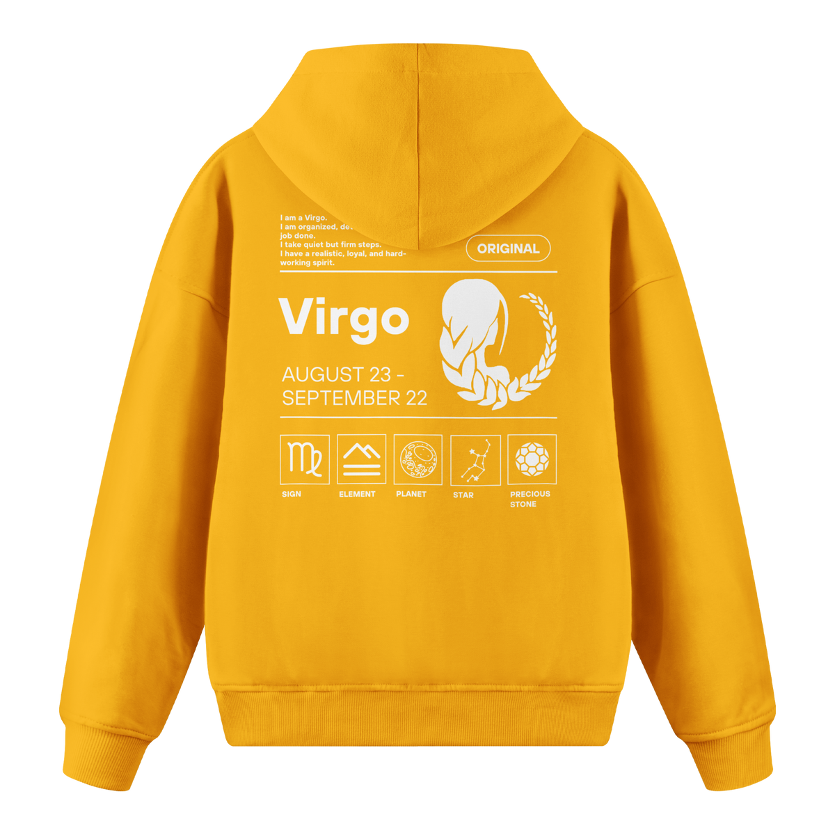 Virgo - Regular Fit Hoodie