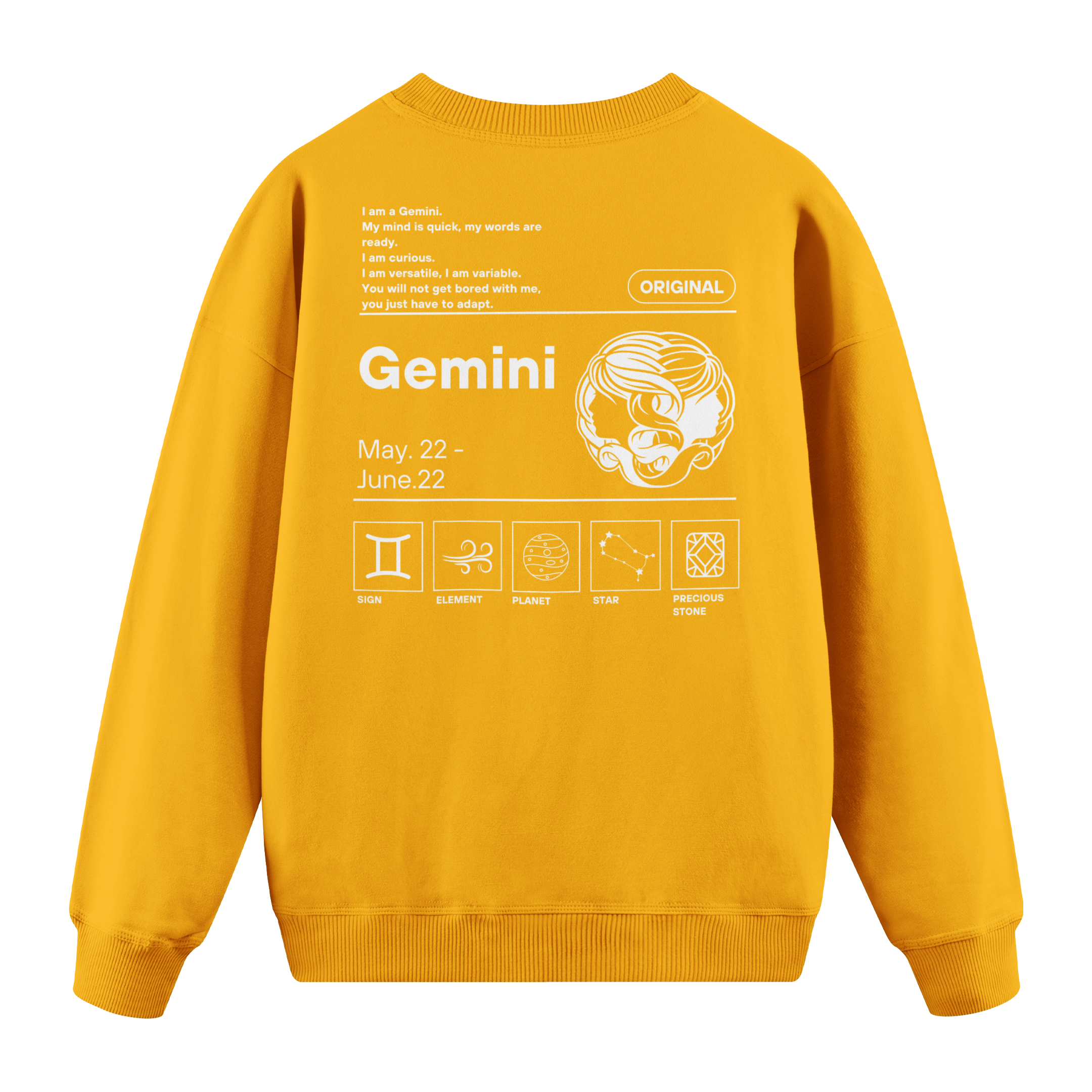 Gemini - Regular Fit Sweatshirt
