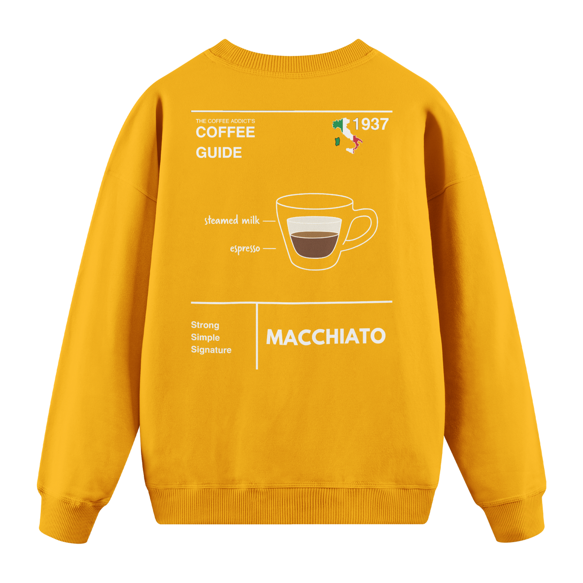 Macchiato - Regular Fit Sweatshirt