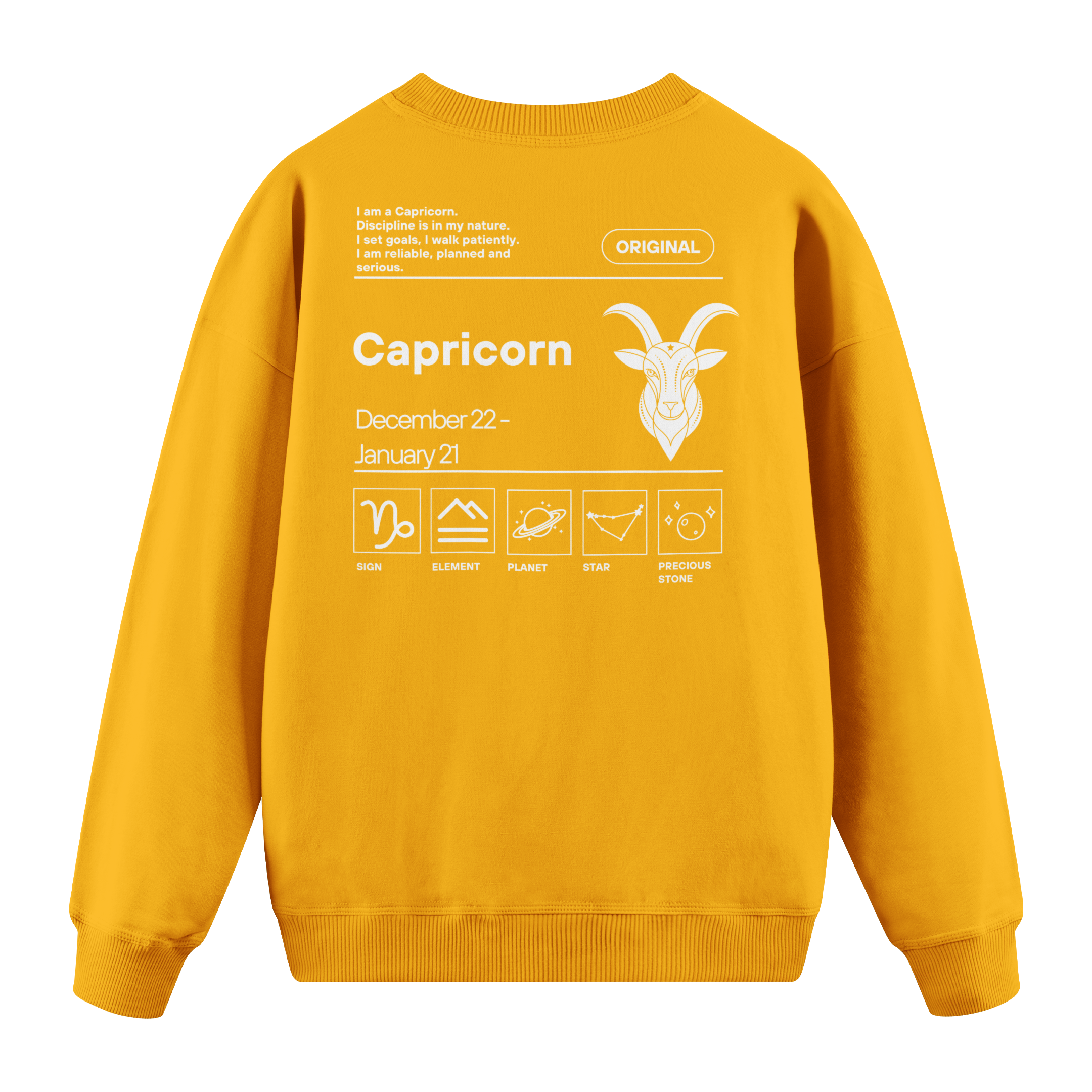 Capricorn - Regular Fit Sweatshirt