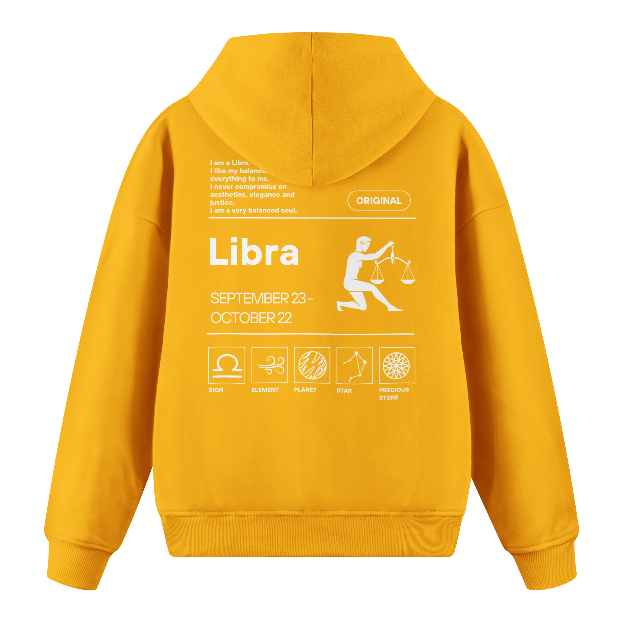 Libra - Regular Fit Hoodie