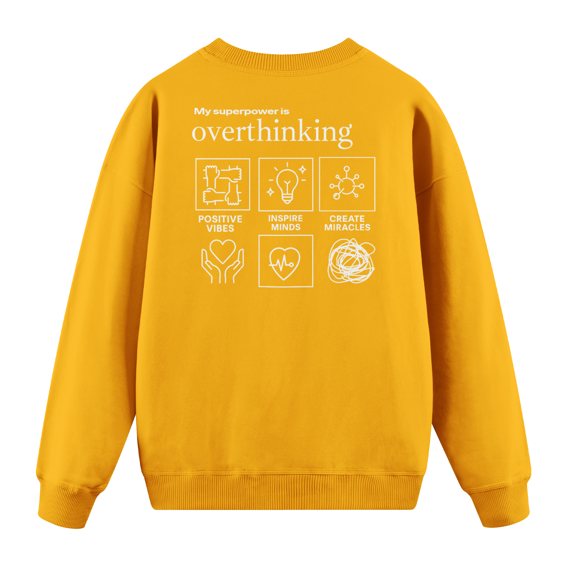 Overthinking - Regular Fit Sweatshirt