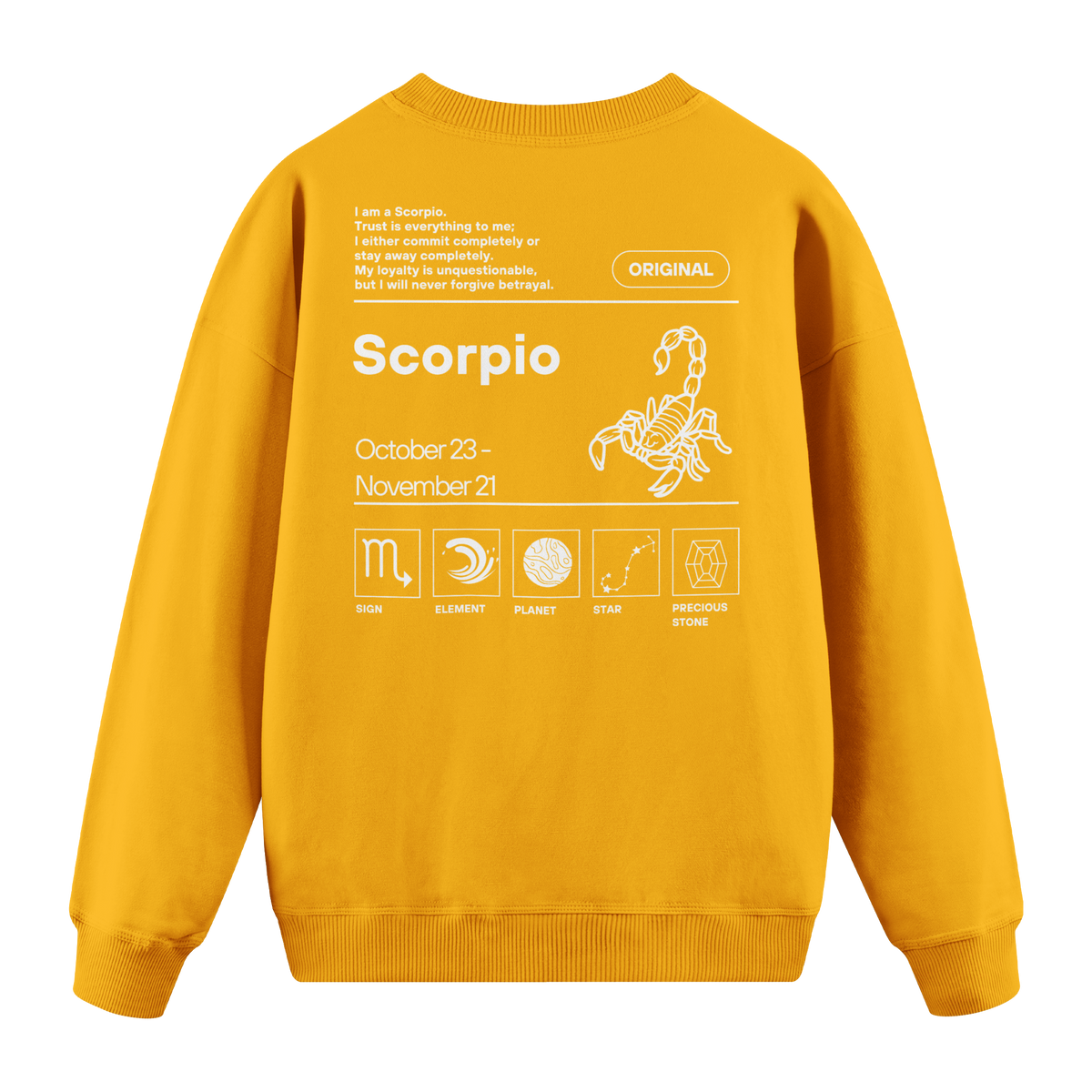 Scorpio - Regular Fit Sweatshirt