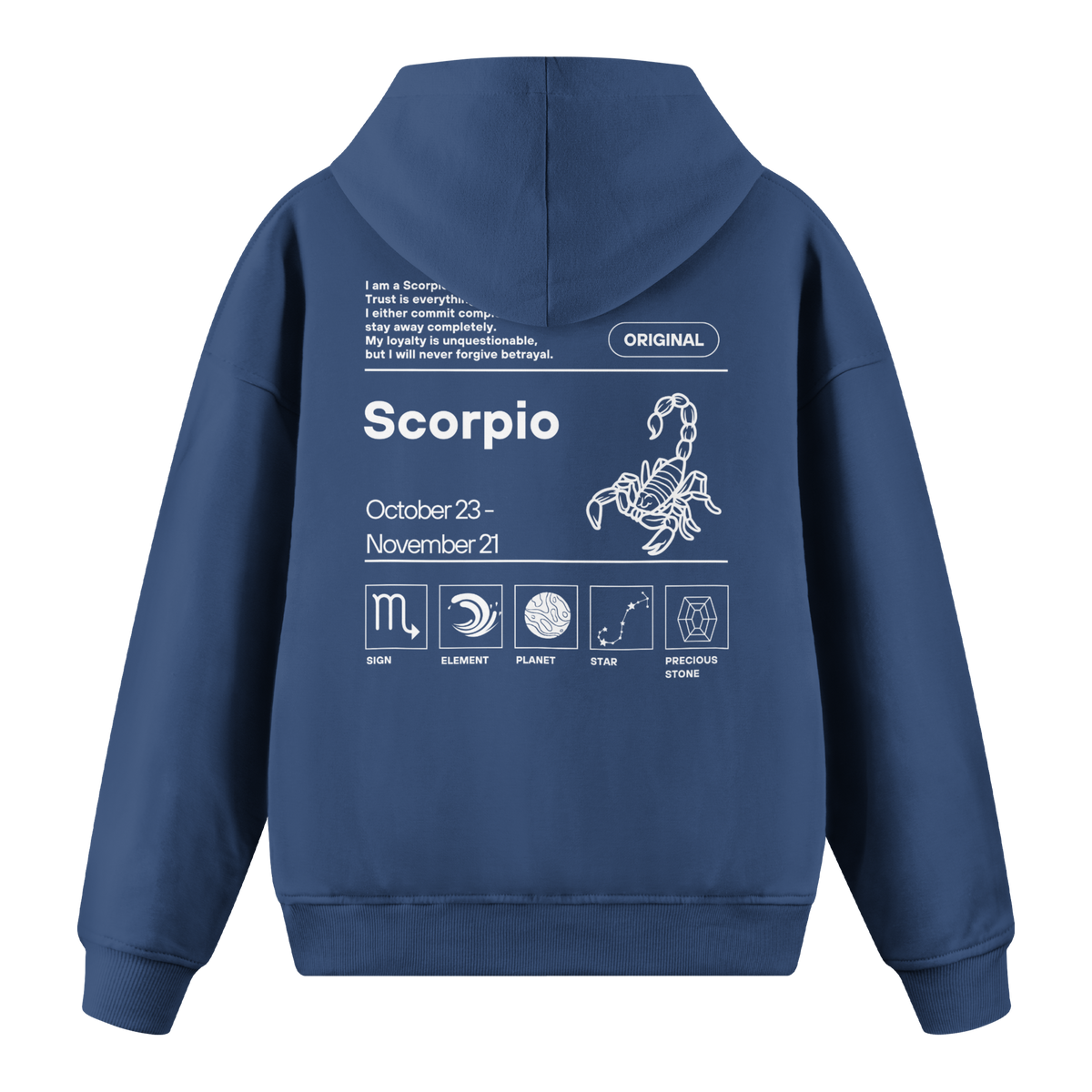 Scorpio - Regular Fit Hoodie