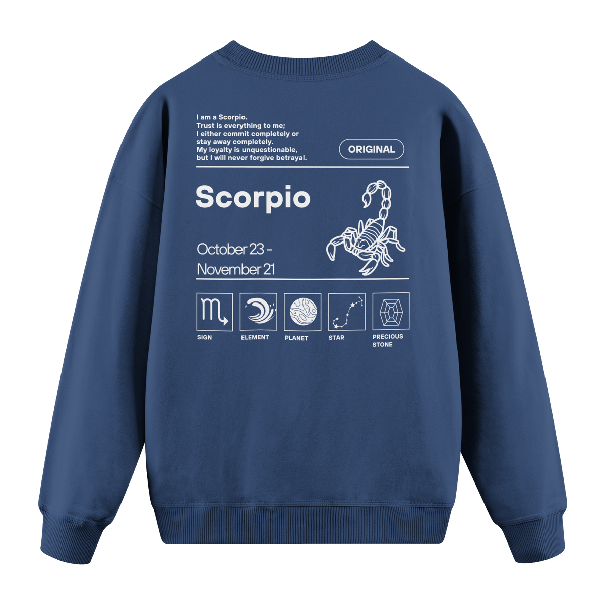 Scorpio - Regular Fit Sweatshirt