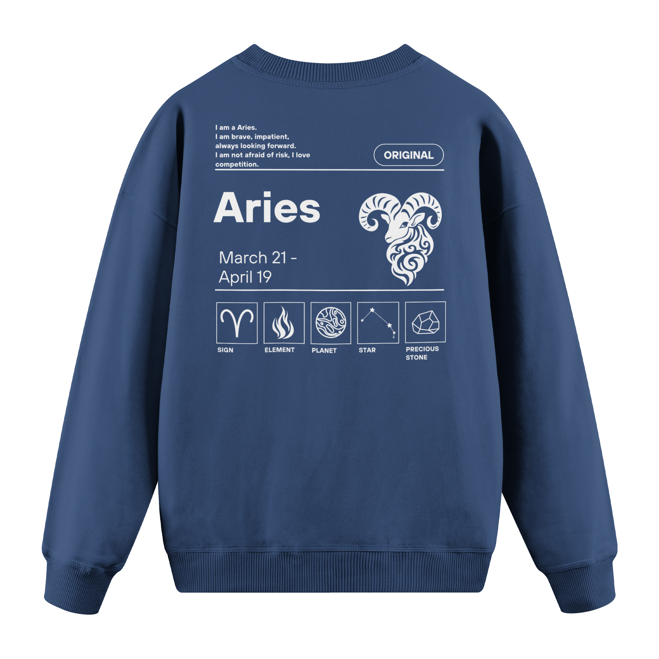 Aries - Regular Fit Sweatshirt