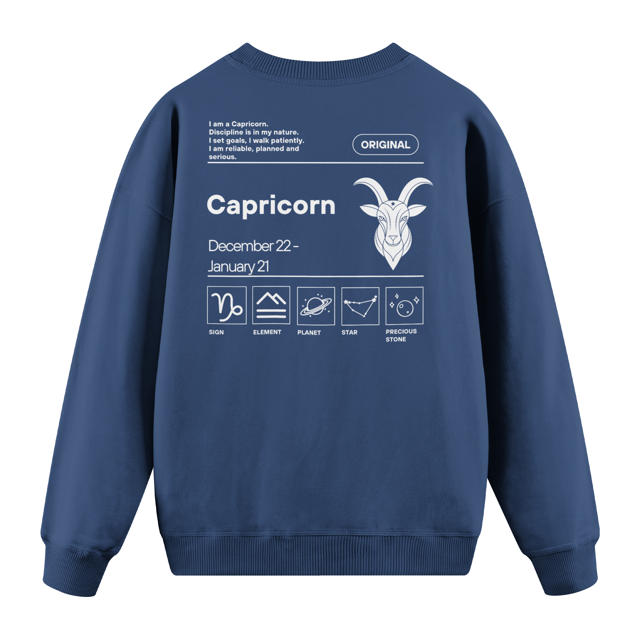 Capricorn - Regular Fit Sweatshirt